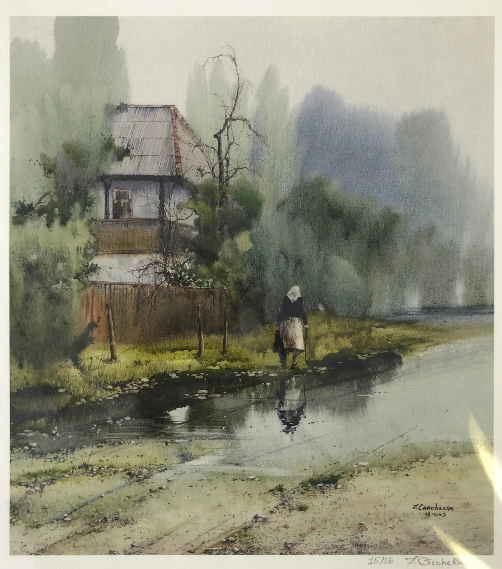 "After the Rain" Giclee Print Signed by Artist - 2