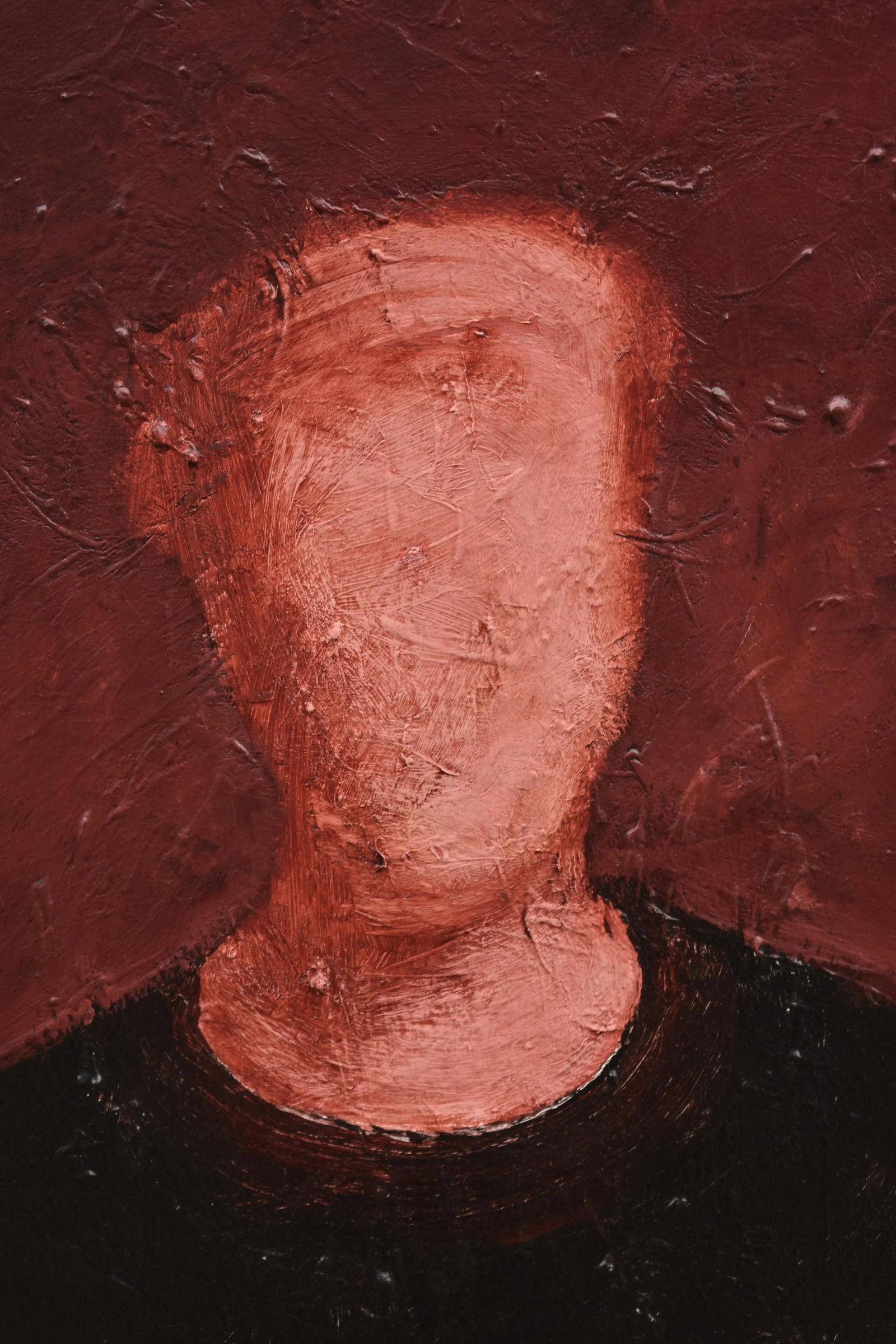 Ancestor's Portrait (Left Panel), Contemporary Acrylic Painting by Stephen Remick, Framed - 4