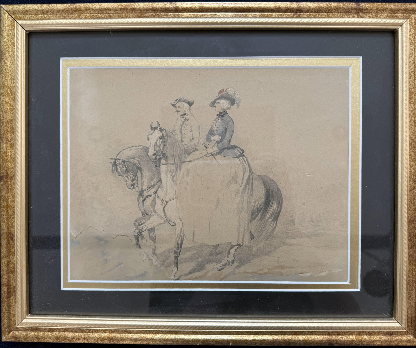 18th Century French Provincial Watercolor - 2