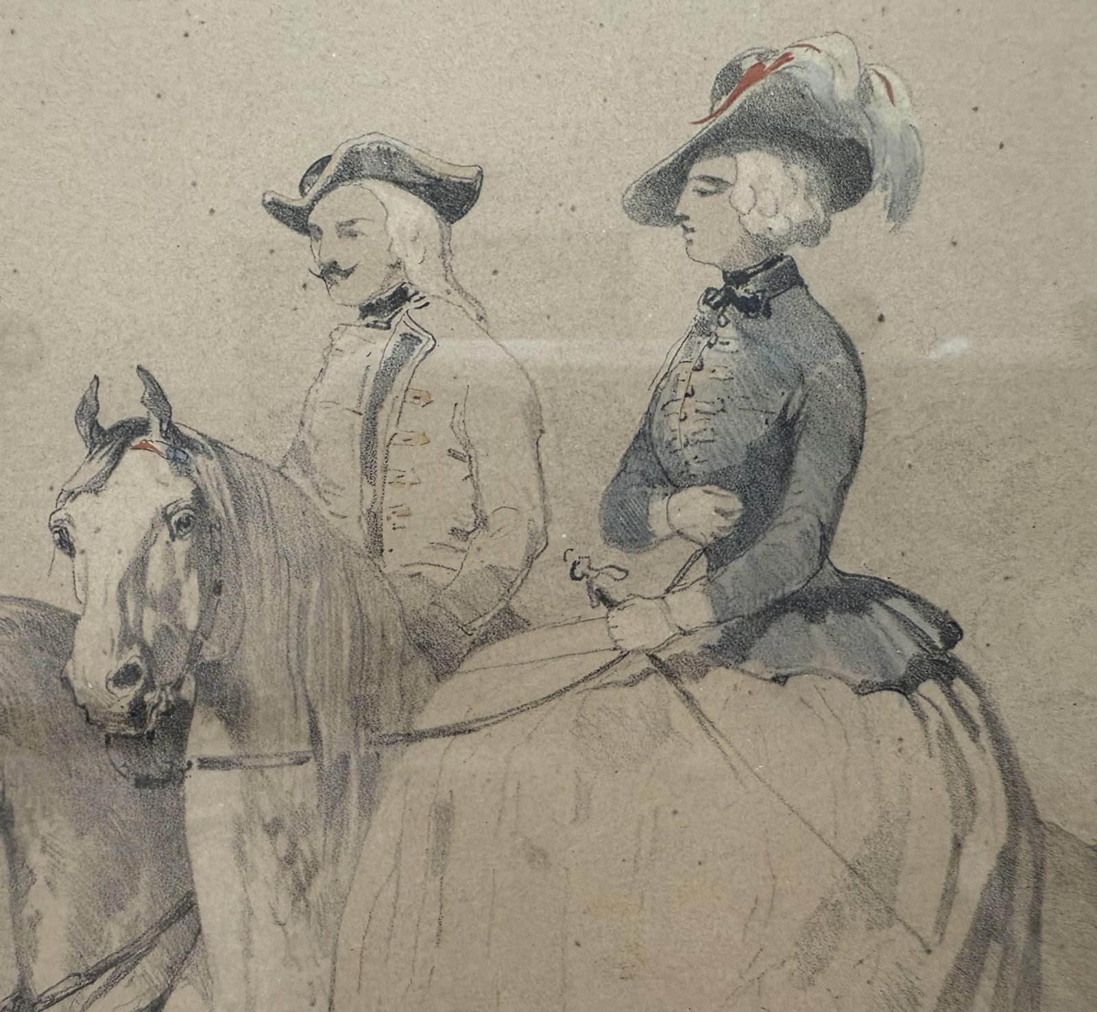18th Century French Provincial Watercolor - 3