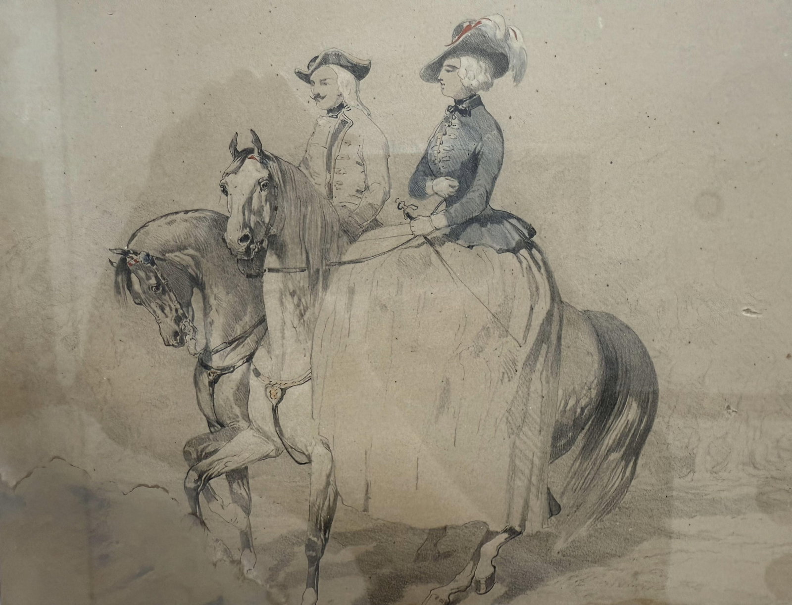 18th Century French Provincial Watercolor - 5