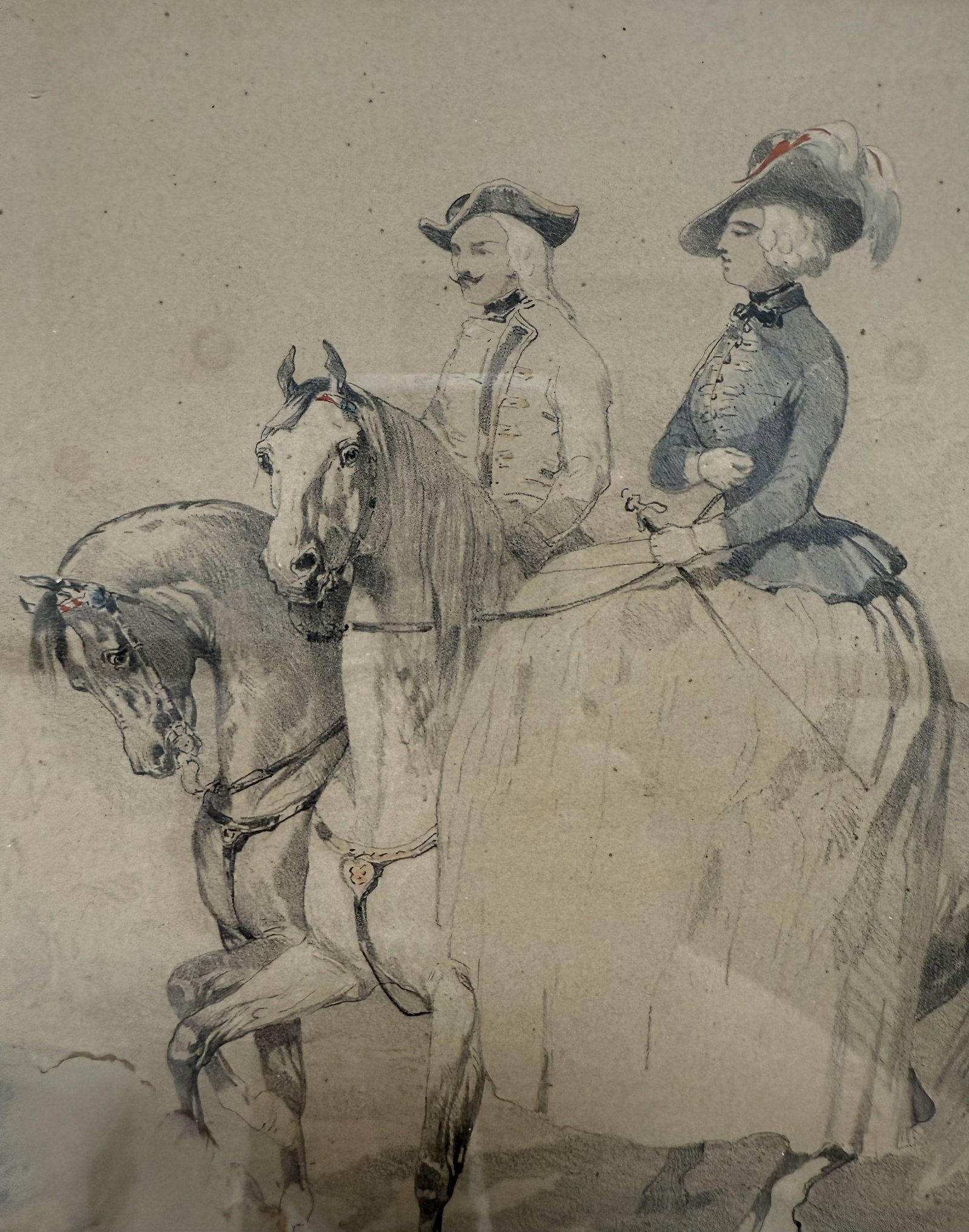 18th Century French Provincial Watercolor - 6