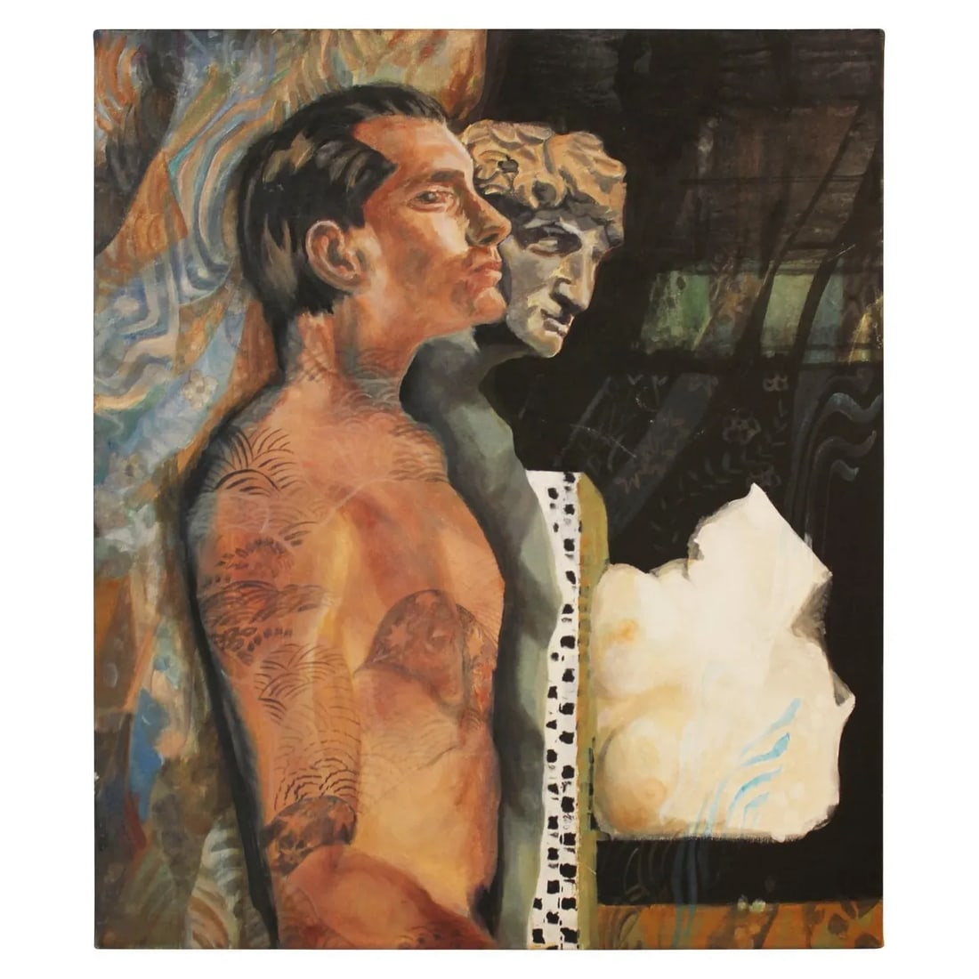 Contemporary "Duty" Modern Man and Classical Man Portrait Early 21st Century - 7