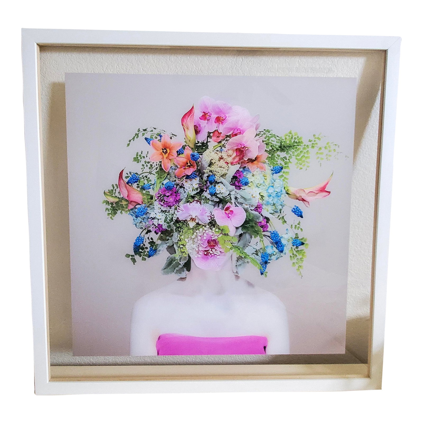 Scent of Austin 02272025, Contemporary Photograph, Framed: Framed Acrylic Prints - Floating Framed 20 x 20" Acrylic Glass - Premium Clear 24 x 24" White Frame Standard -White Glazing (Acrylic Glass): Premium Clear Condition: Imperfections: No Imperfections Co