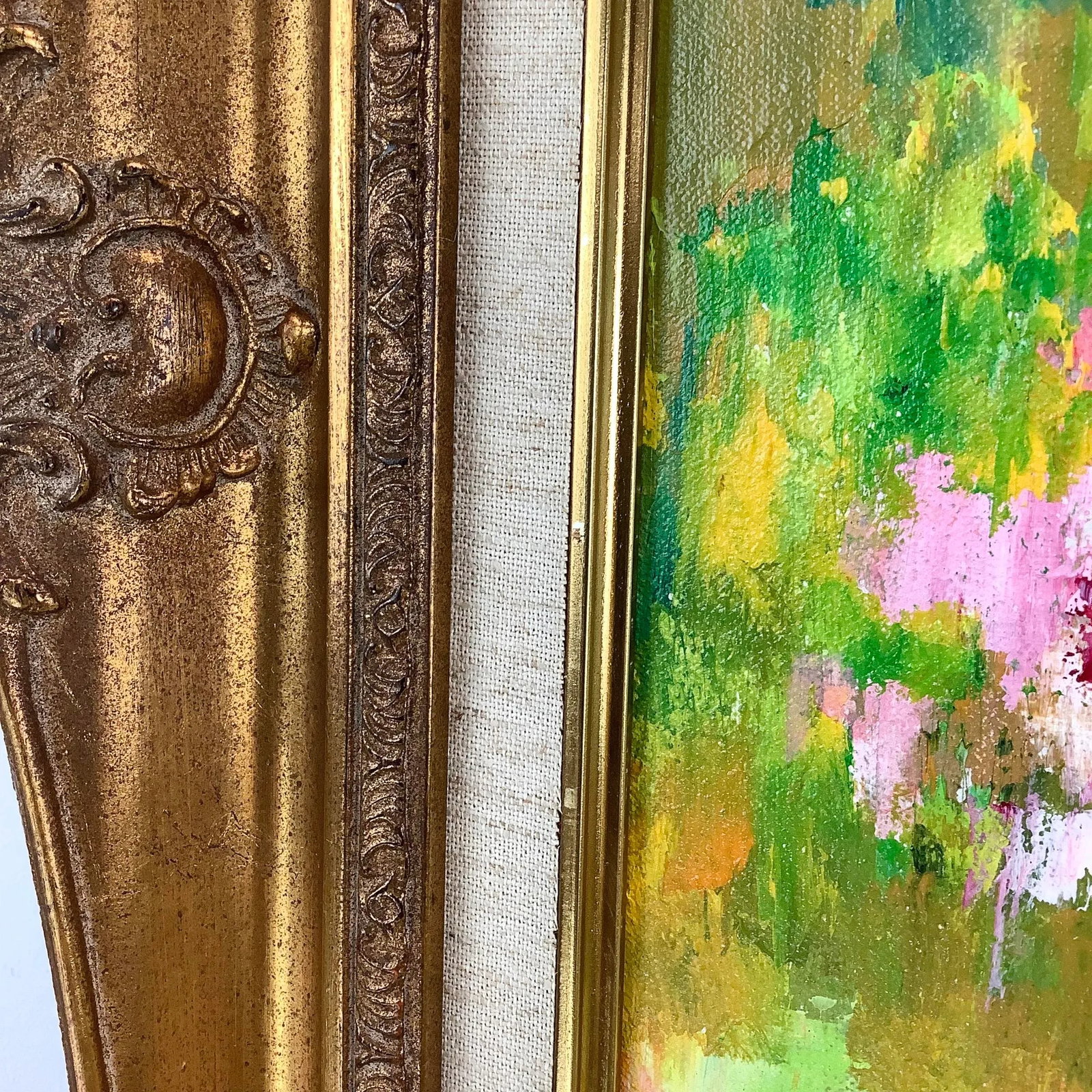 Vintage Impressionist Oil Painting by Karin Schaefers - 10
