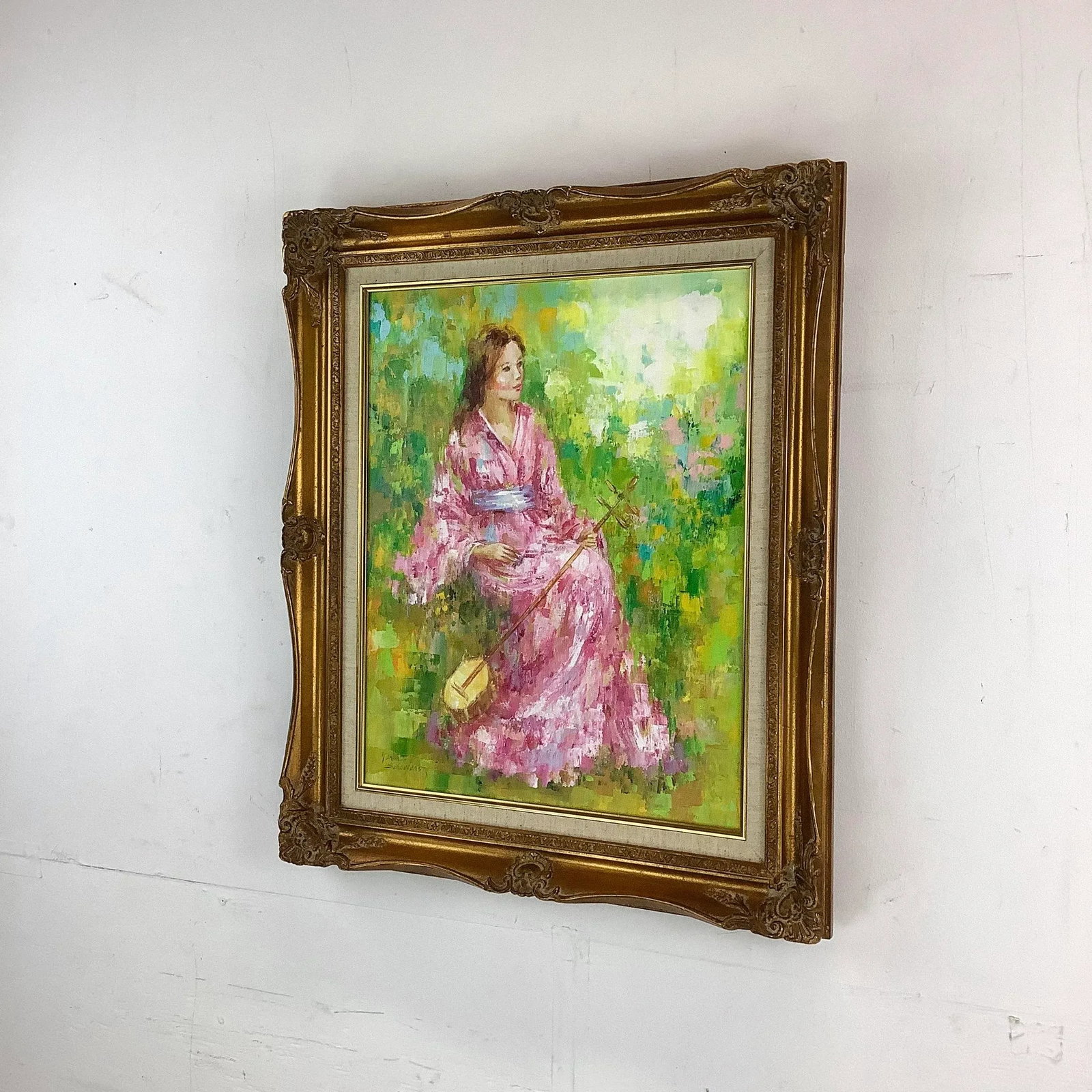 Vintage Impressionist Oil Painting by Karin Schaefers - 2