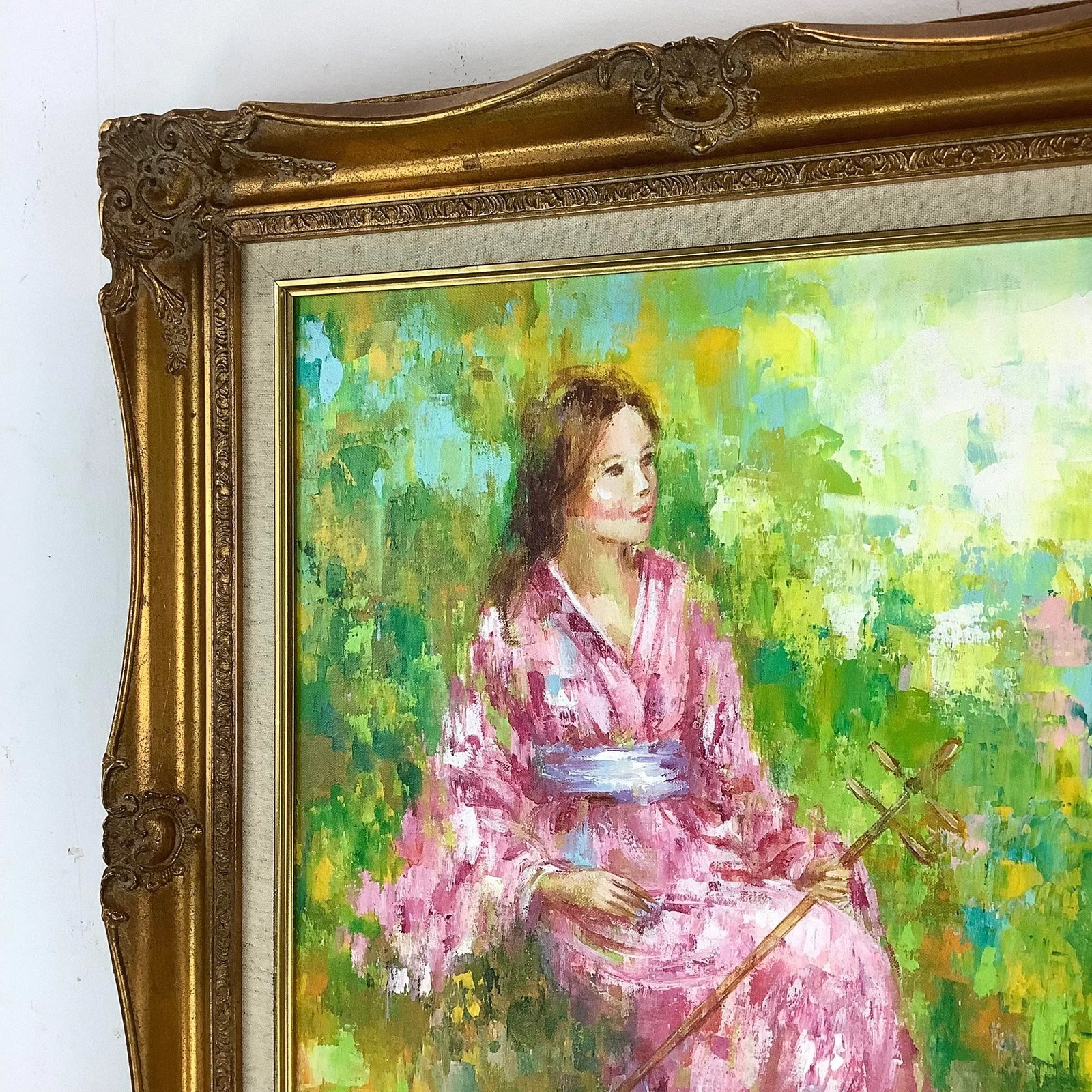 Vintage Impressionist Oil Painting by Karin Schaefers - 6