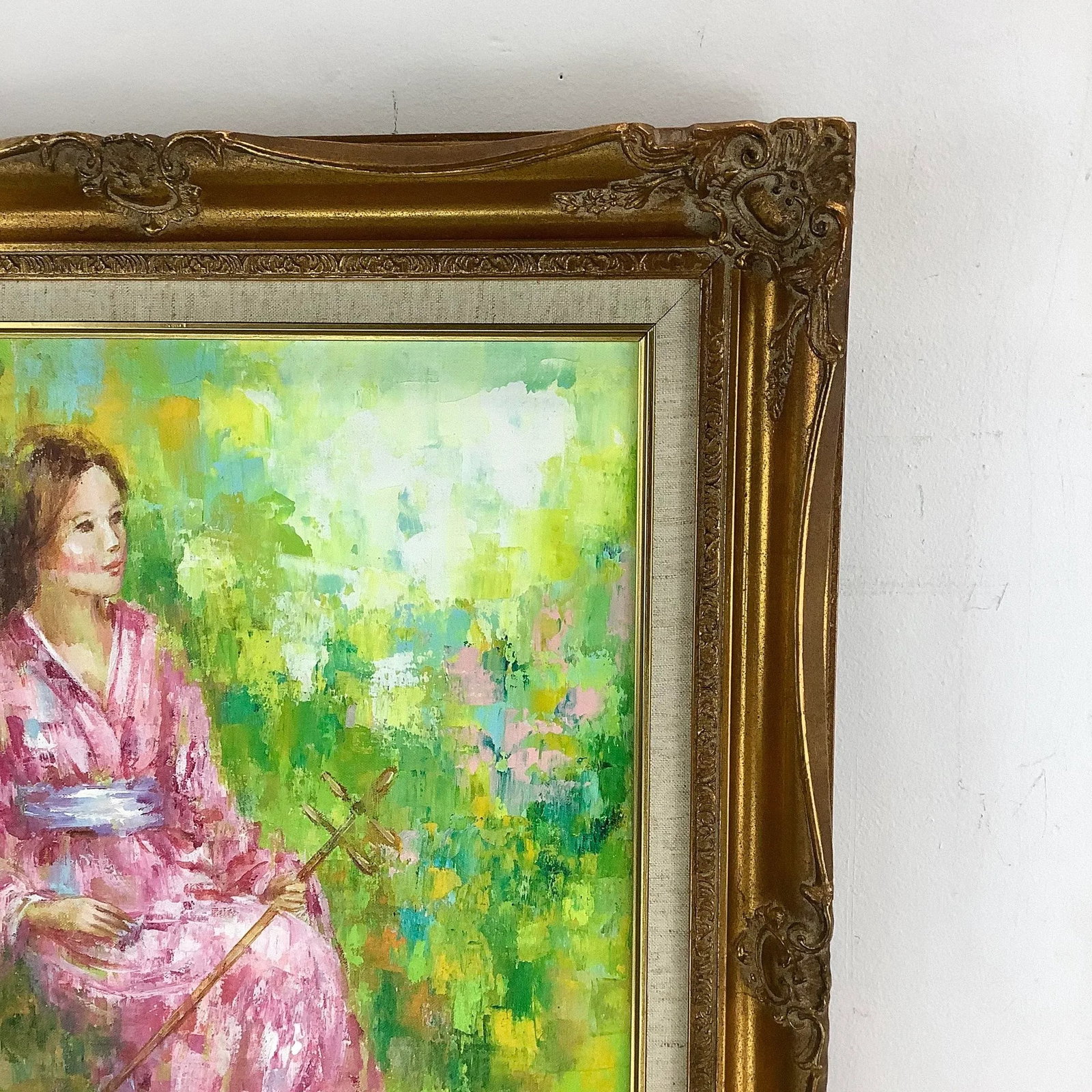Vintage Impressionist Oil Painting by Karin Schaefers - 7