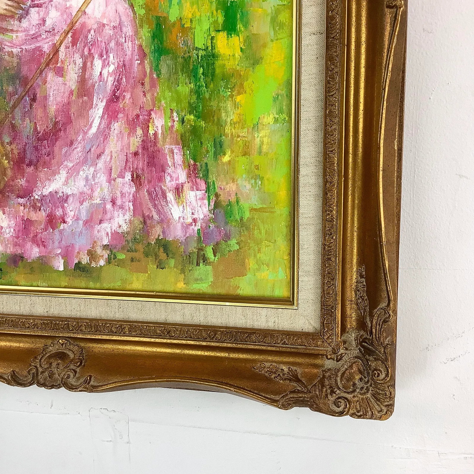 Vintage Impressionist Oil Painting by Karin Schaefers - 9