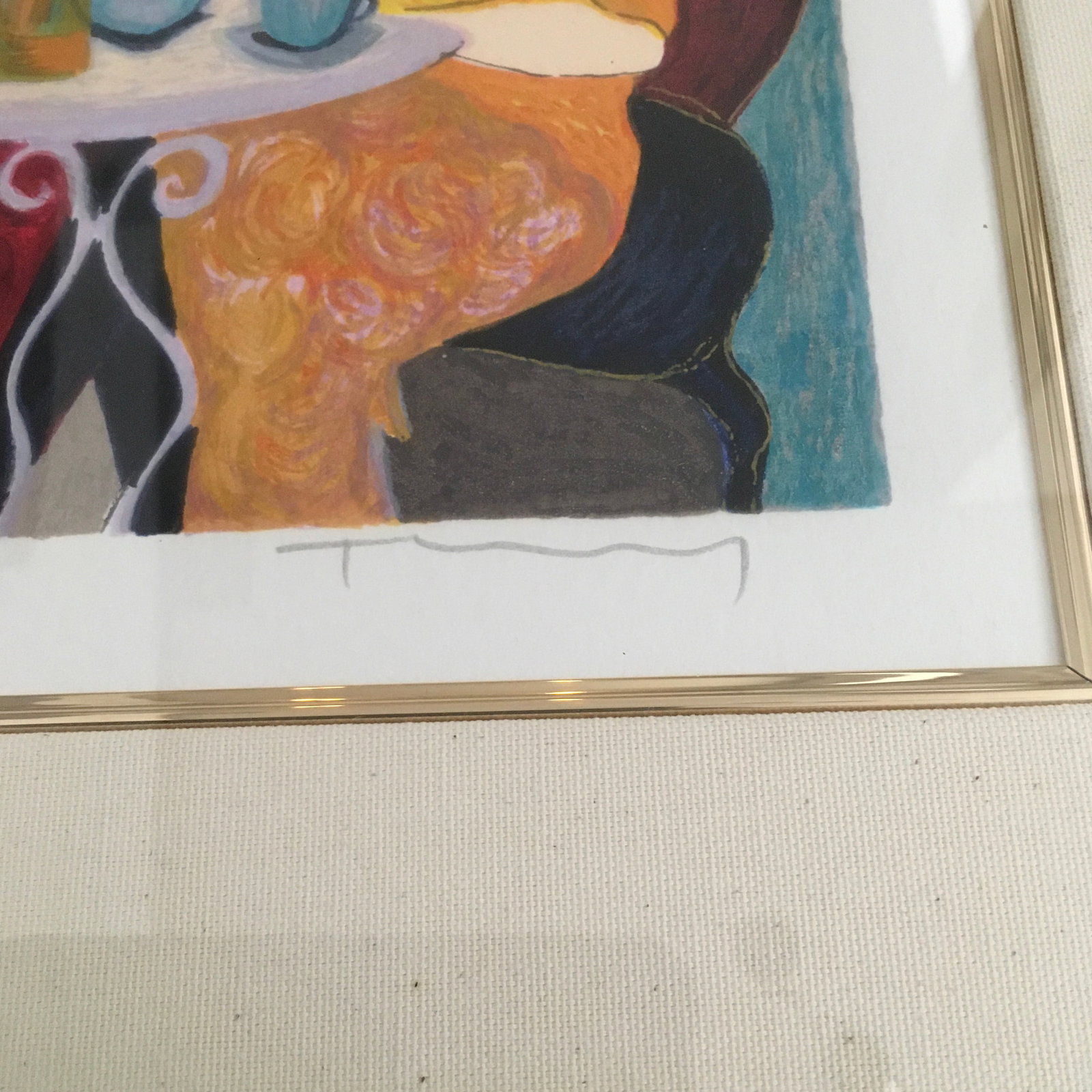 1990s "Enchanted Moments" Serigraph by Itzchak Tarkay, Framed - 4