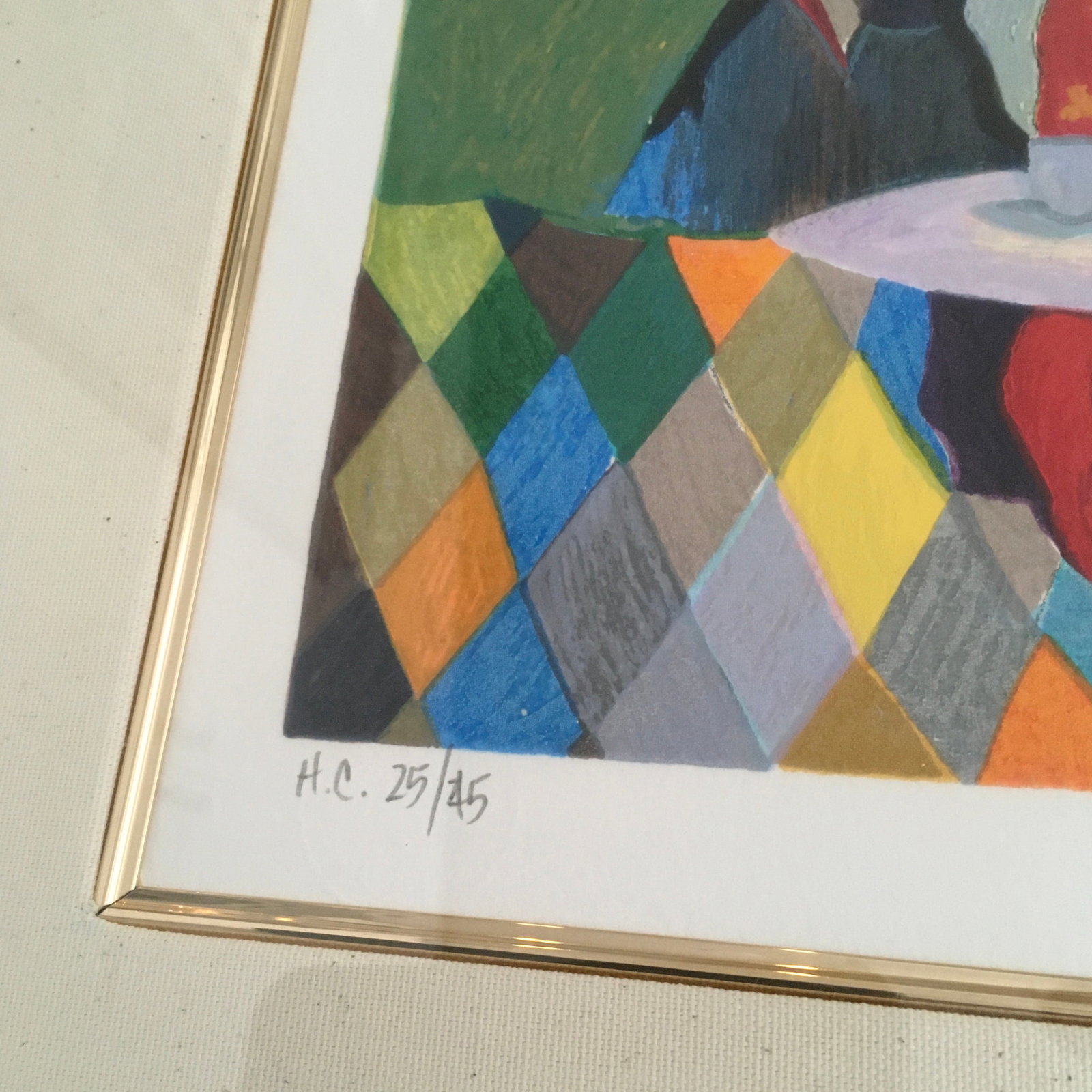 1990s "Enchanted Moments" Serigraph by Itzchak Tarkay, Framed - 5