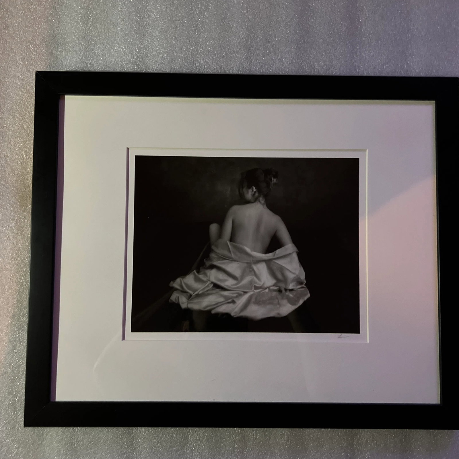 Russell Levin, Black and White Photograph, Portrait of Jessica, 2003, Matted & Framed - 11