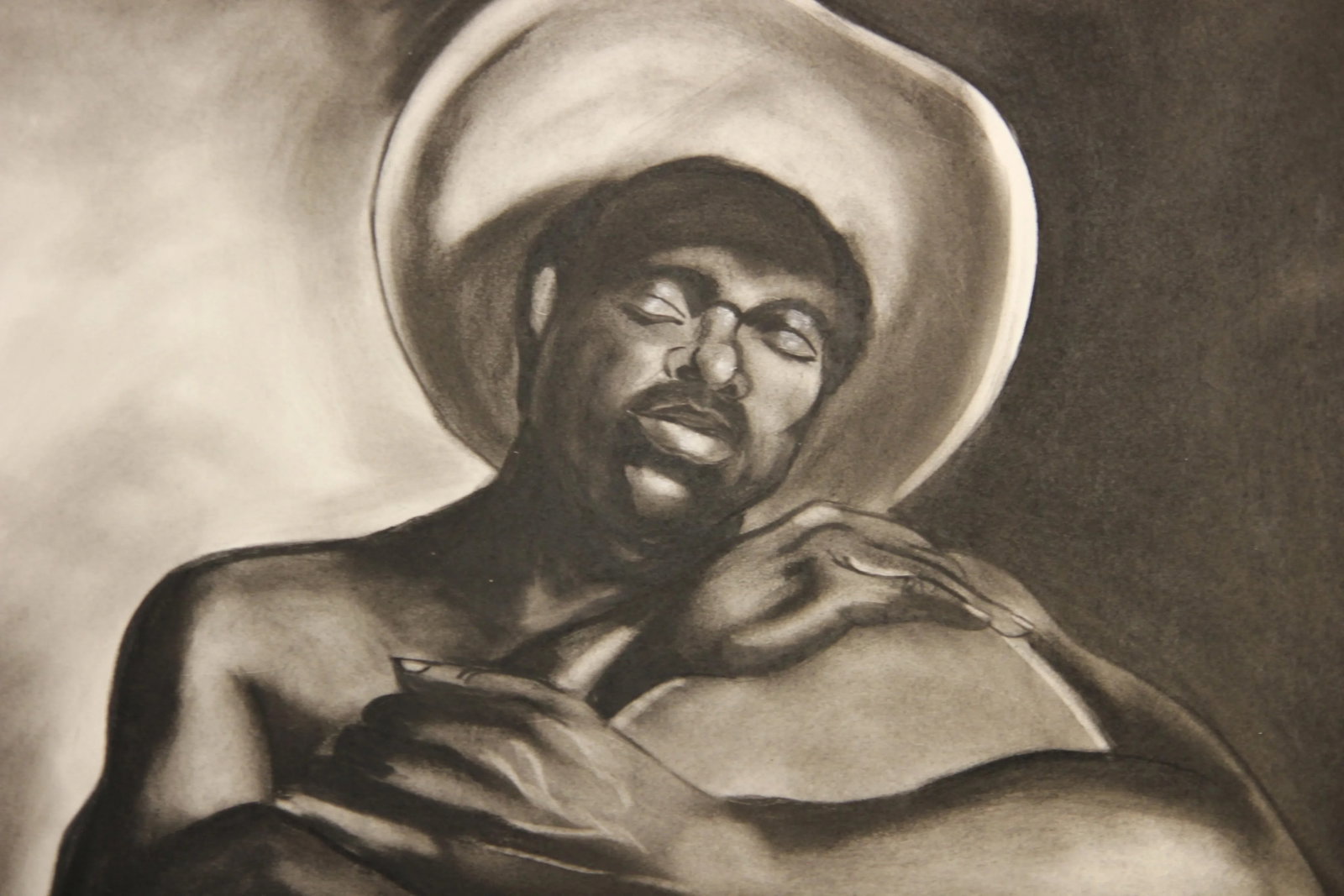 Stanley Clark Untitled Naturalistic Portrait of a Musician - 3