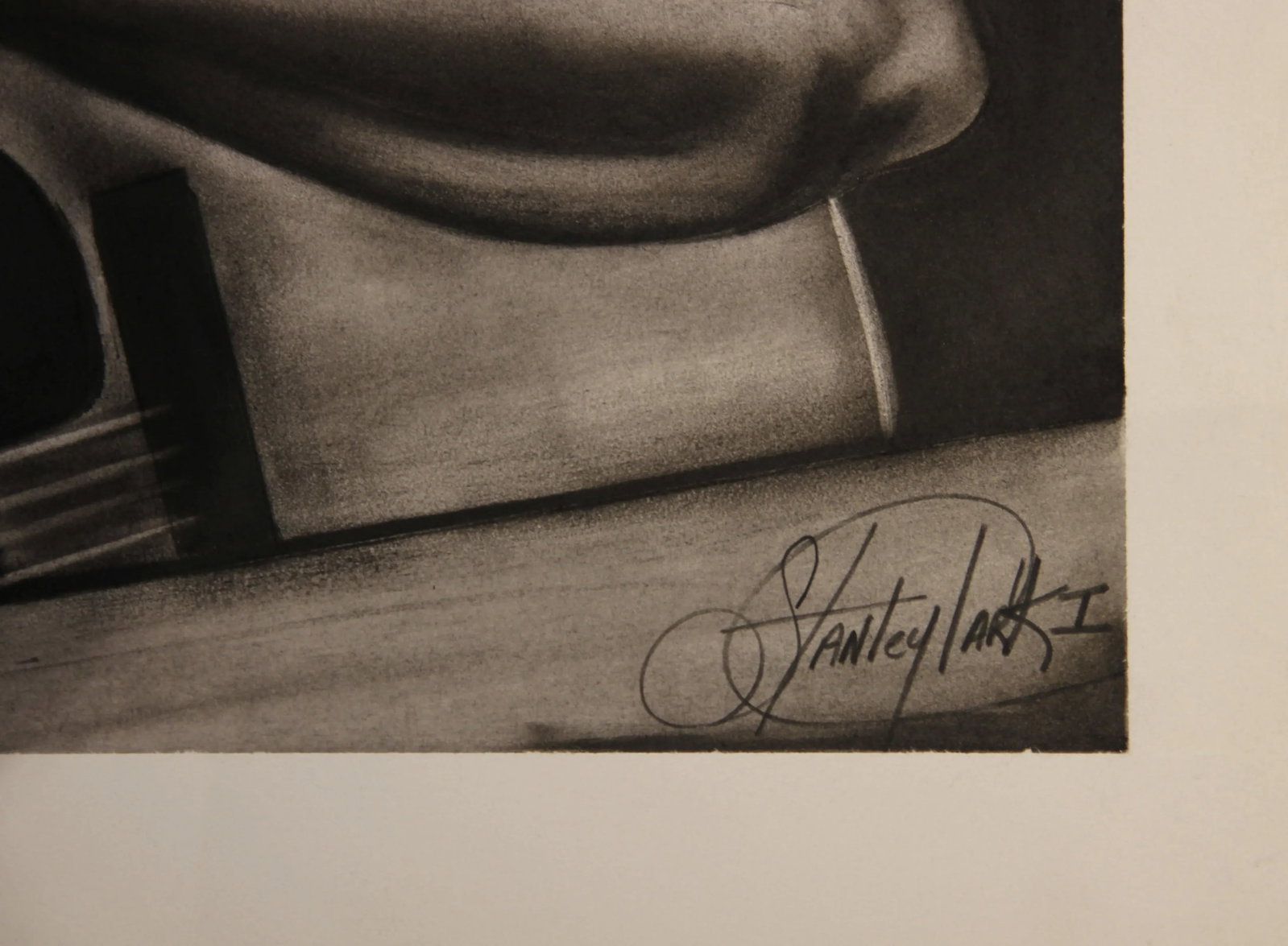 Stanley Clark Untitled Naturalistic Portrait of a Musician - 4