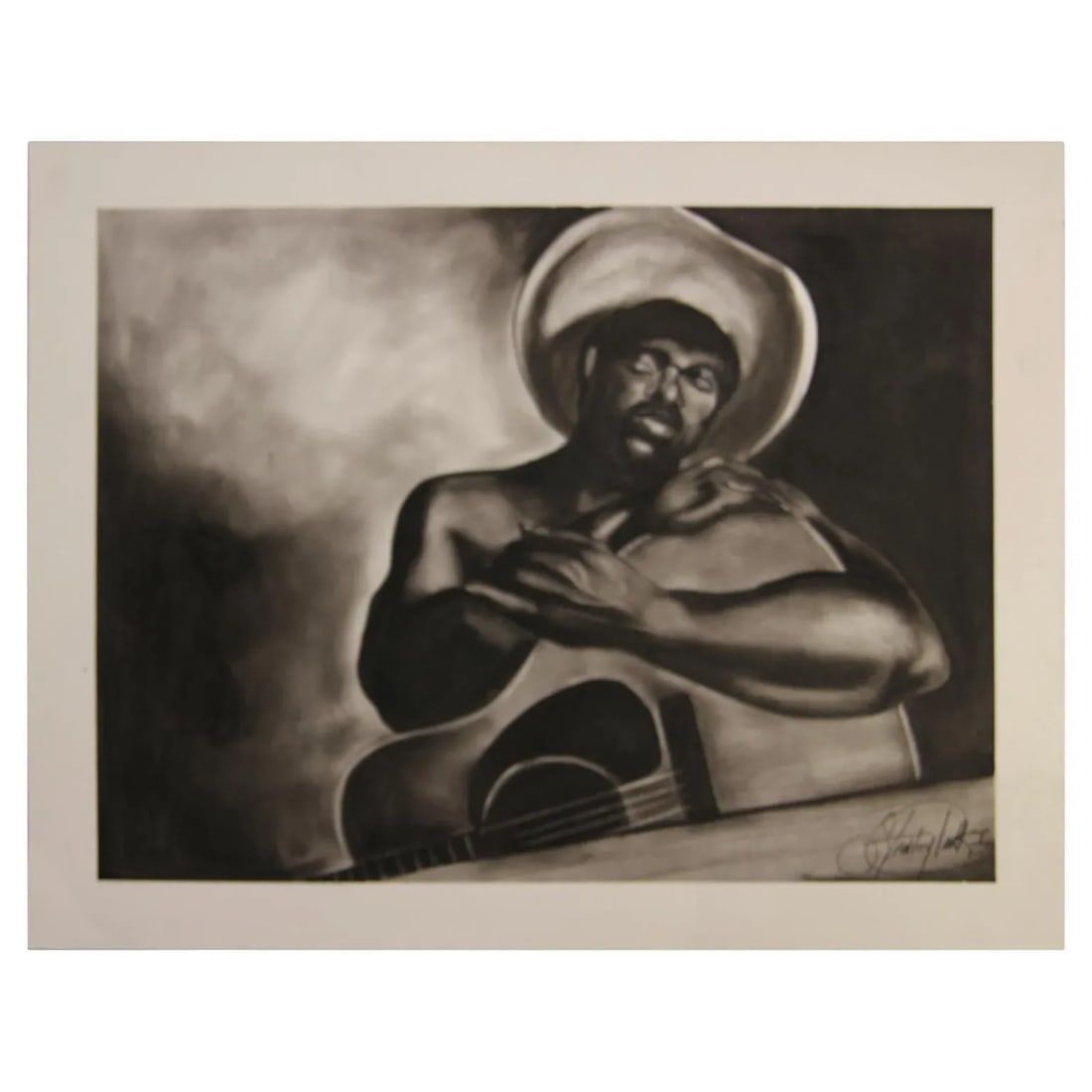 Stanley Clark Untitled Naturalistic Portrait of a Musician - 5