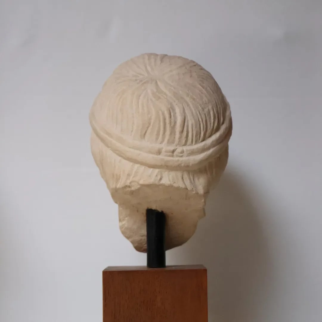 20th Century French Marble Sculpture (Child Portrait Bust) - 3