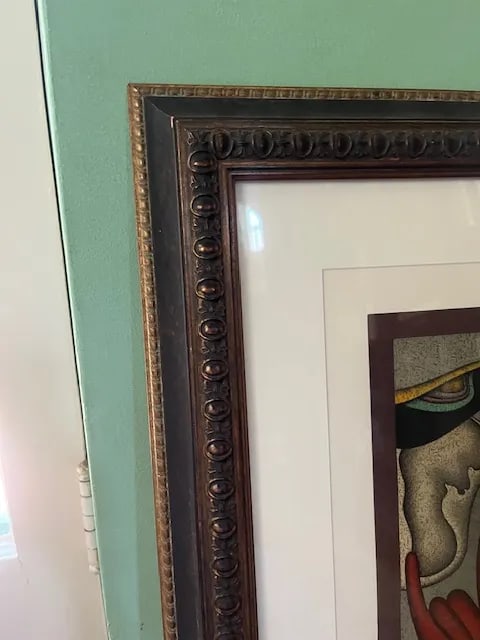 1980s Mihail Chemiakin Hand-Signed Limited Edition Lithograph, Custom Framed - 5