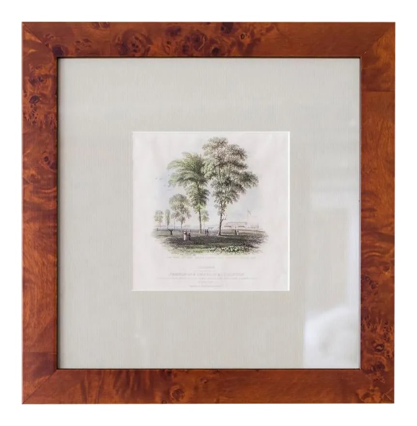 Mid 19th Century "London" Reproduction Print, Framed: London Jennings, Chaplin, IT Hinton August 3, 1830 Condition: Alterations: Original Condition Unaltered Imperfections: Some Imperfections Condition Notes: Like New Origin: United Kingdom Materials
