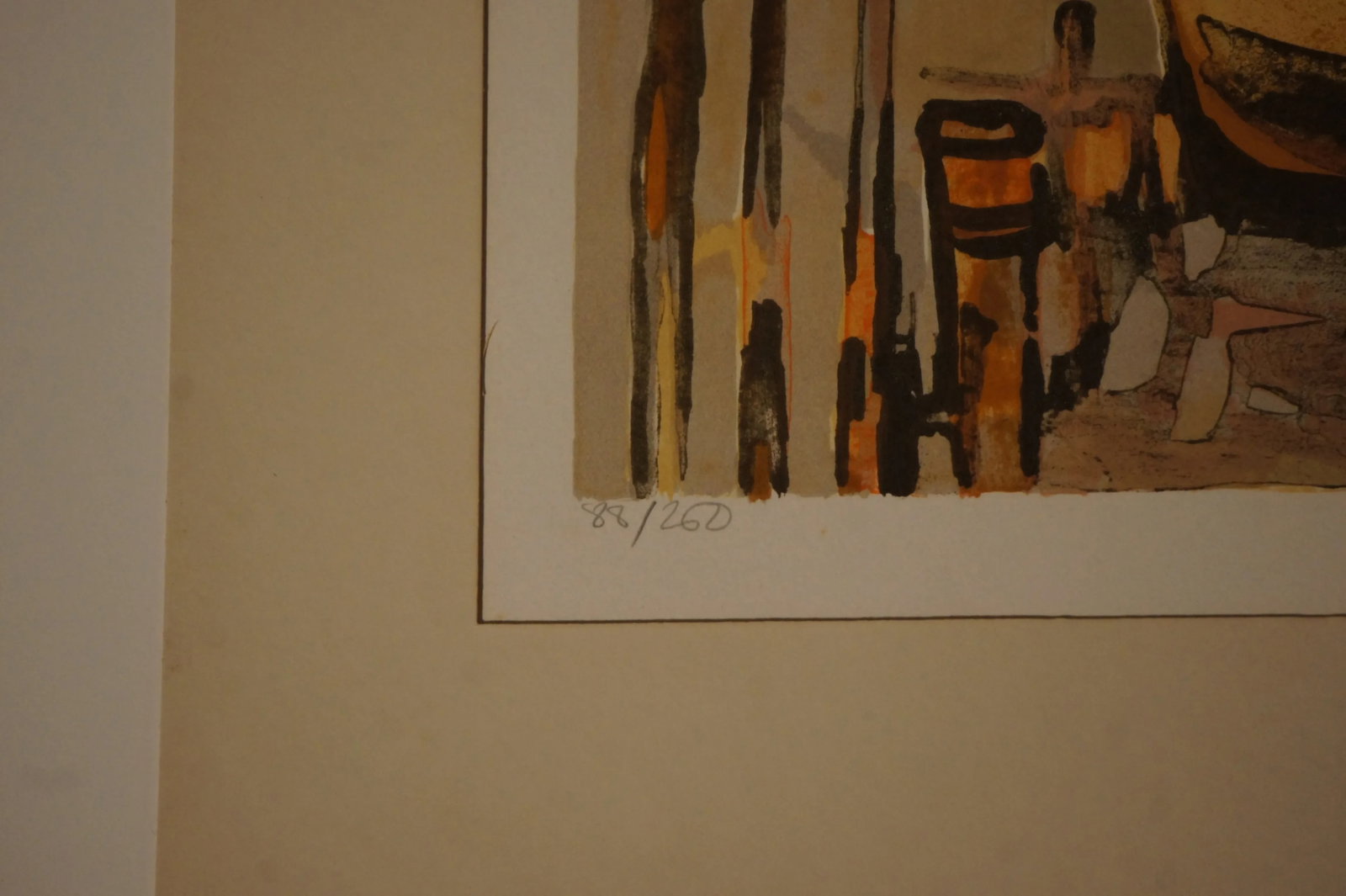 1960s French Fishing Village Lithograph Numbered 88/260 by Eliane Thiollier - 6