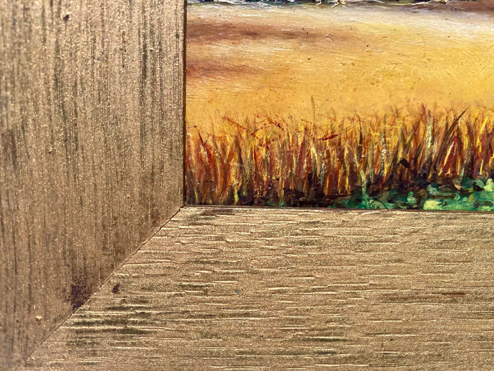 Old Miniature Landscape Painting Signed Ziegler - 5