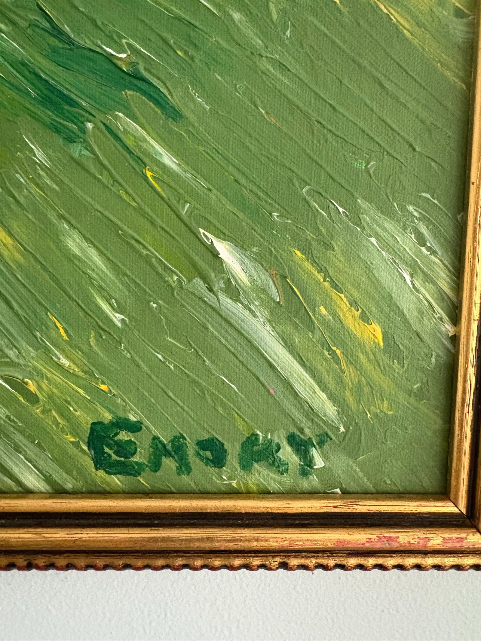 20th Century Oil on Canvas Landscape Signed Emory - 2
