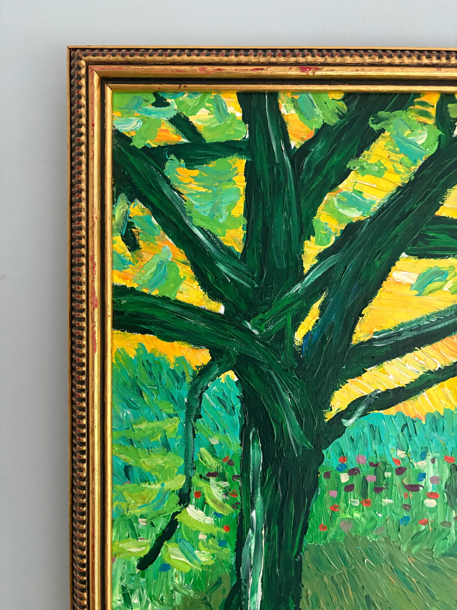 20th Century Oil on Canvas Landscape Signed Emory - 3