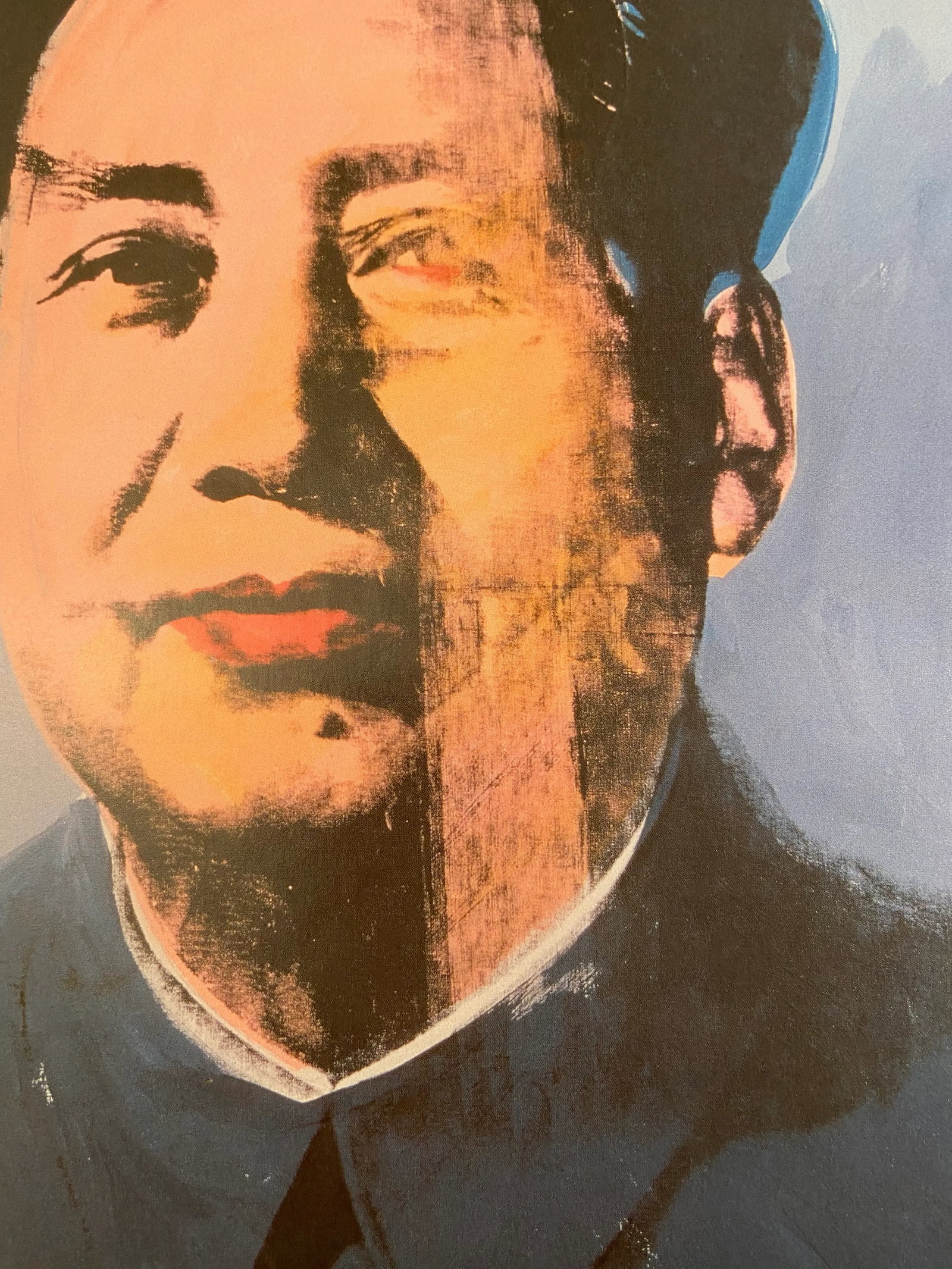 1990s Andy Warhol Mao Museum Exhibition Poster - 2