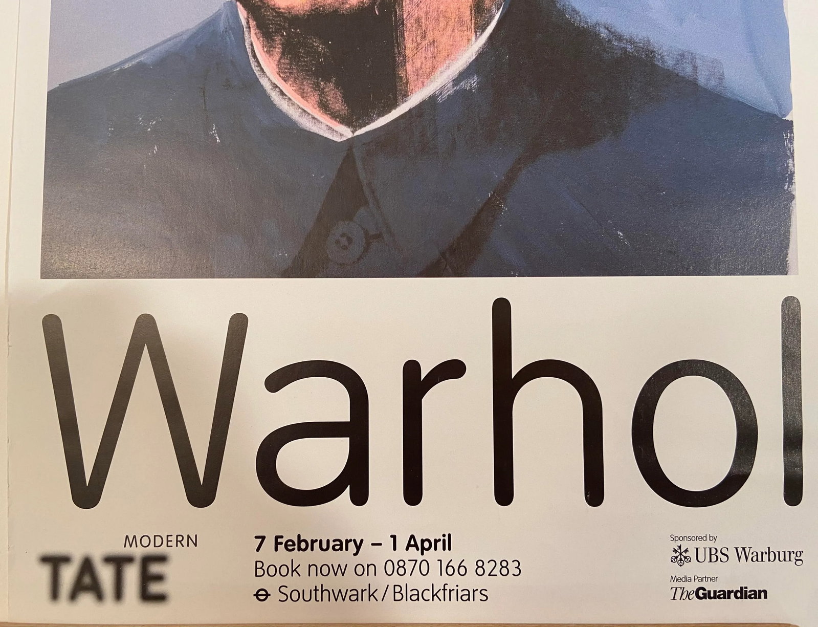 1990s Andy Warhol Mao Museum Exhibition Poster - 3