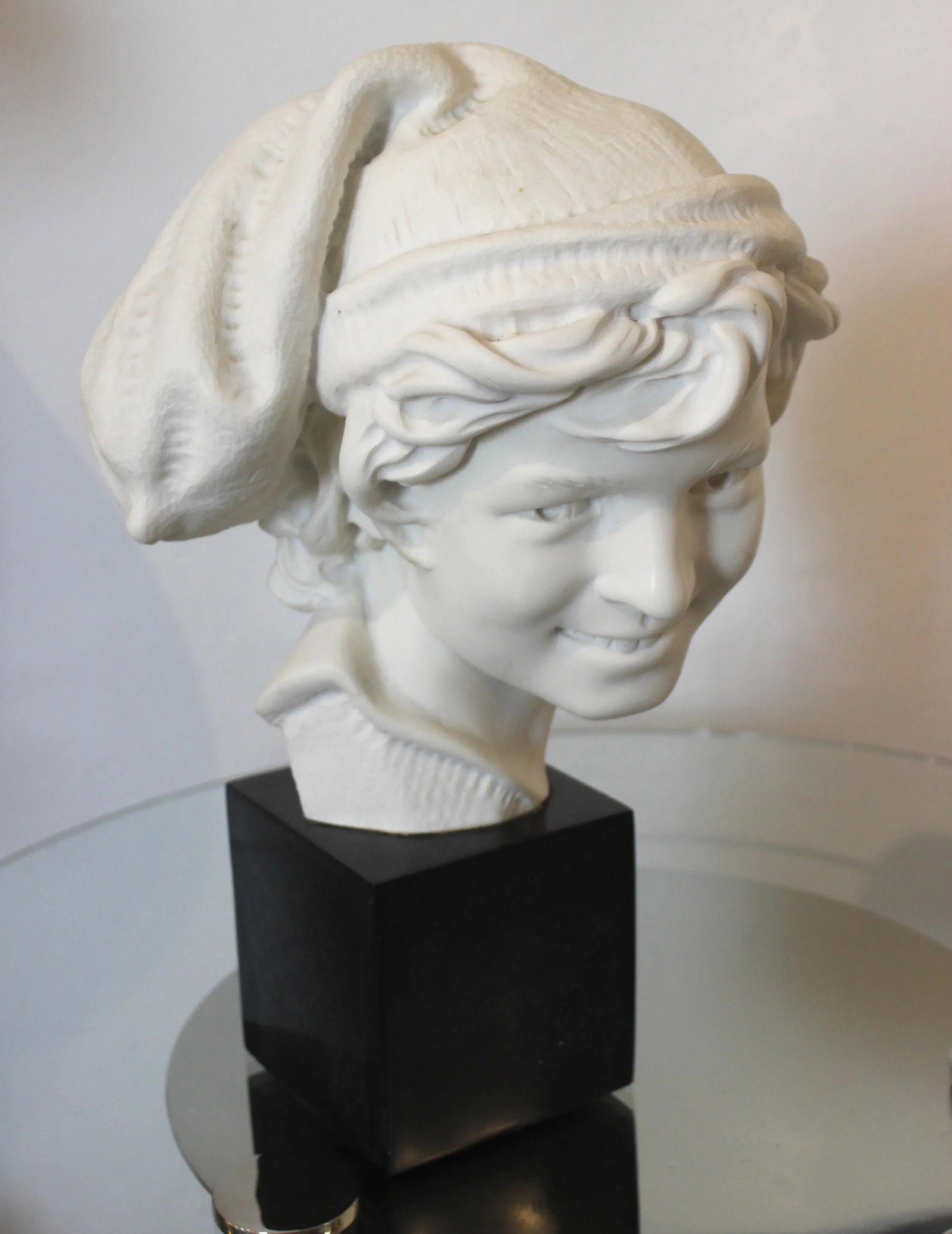 Fisherboy Sculpture Affter 1857 Carpeaux "The Laughing Neopolitan" - 11