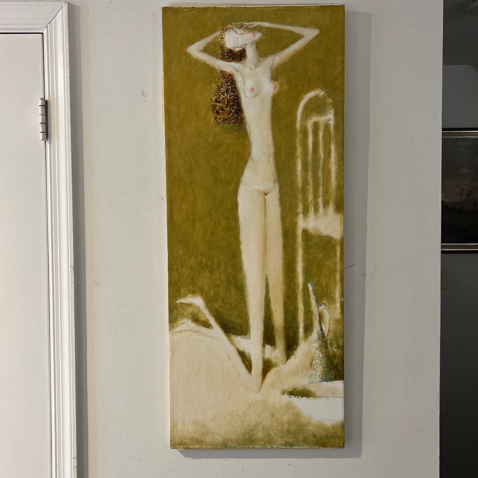 European School Oil on Canvas Signed by A.Poklad Titled Morning Made in 2002 - 2