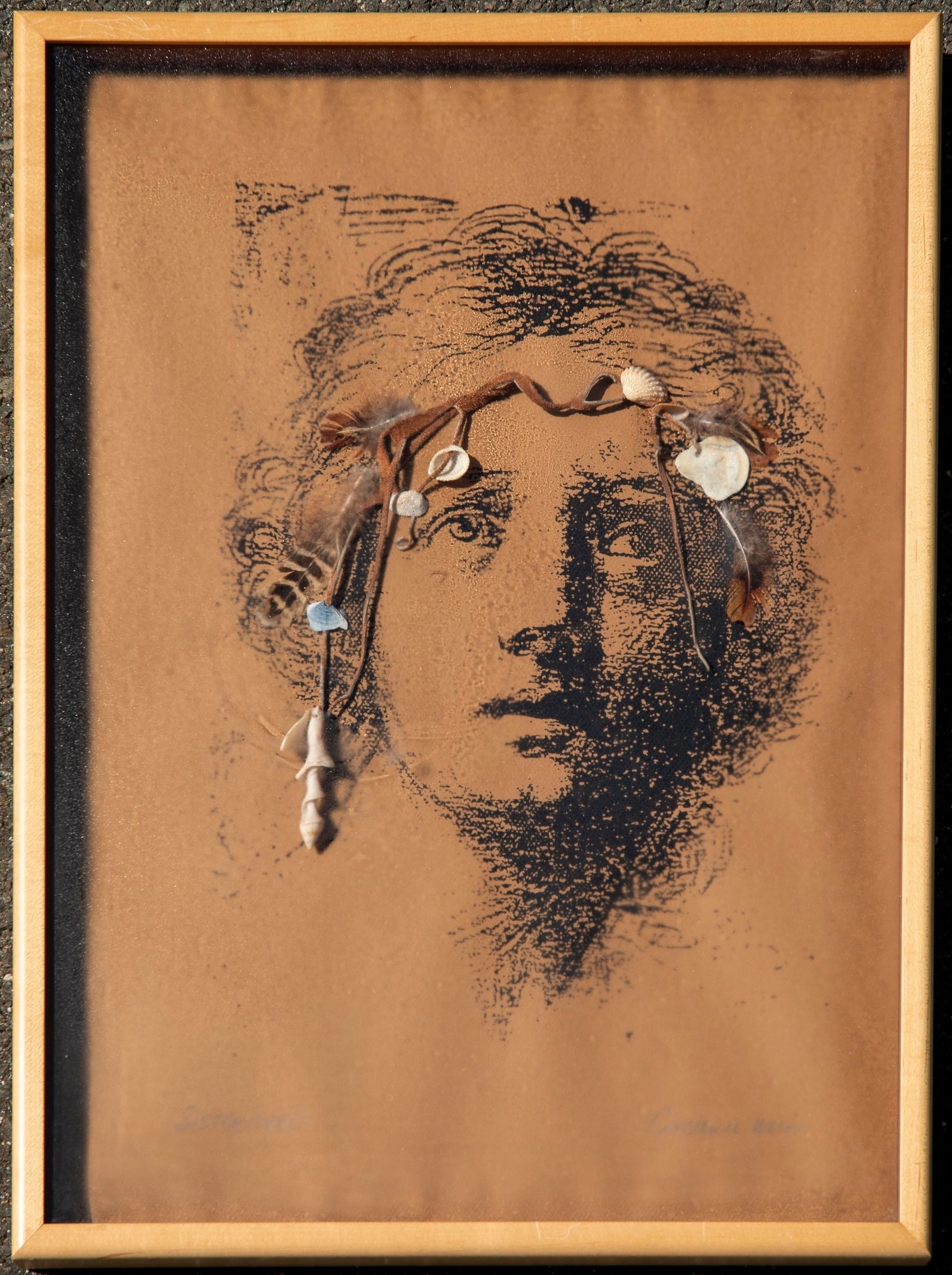 "Sisterhood" From Sophia Series (Original Art - Mixed Media and Lithography) - 2