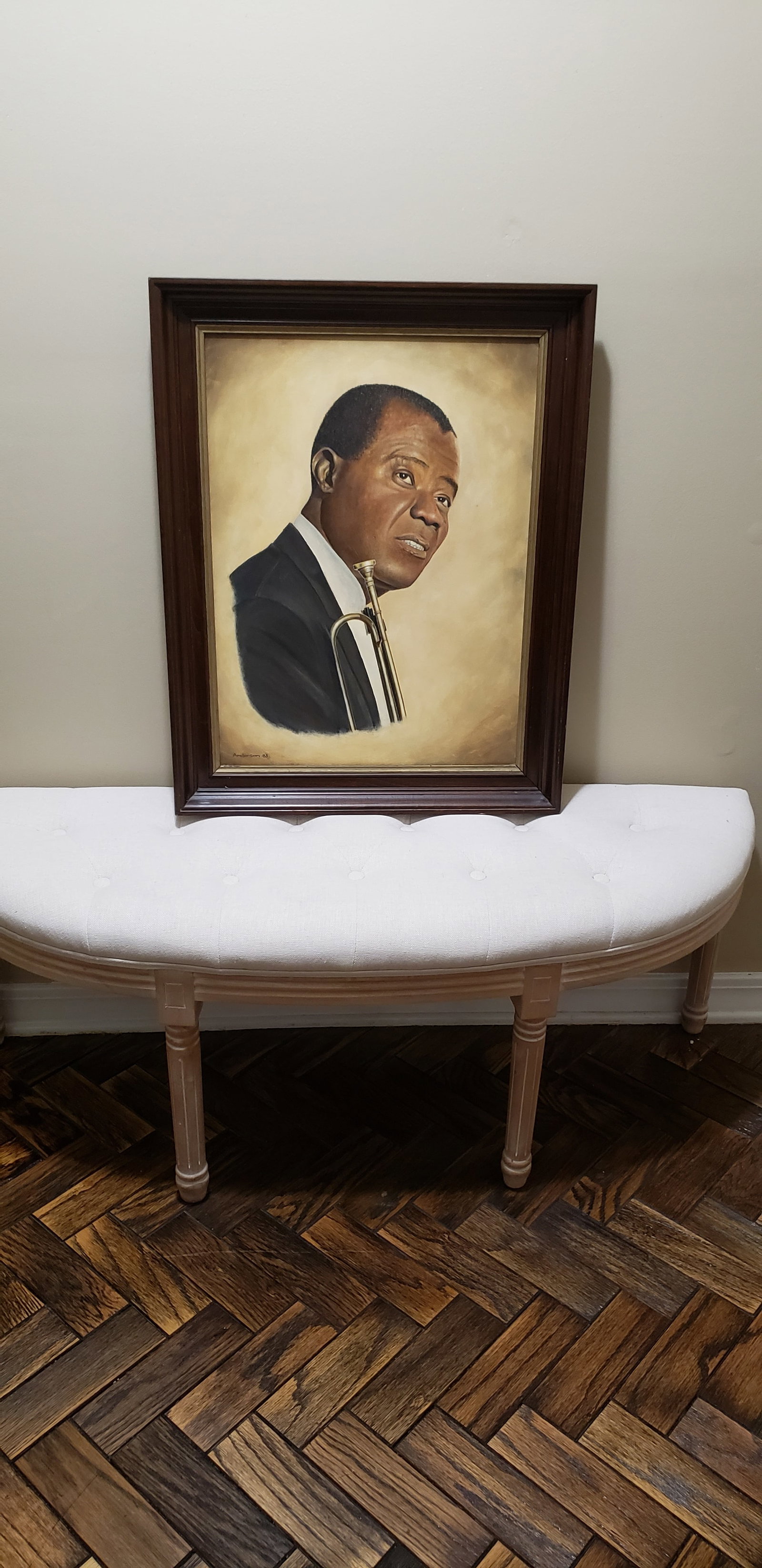 1980s Portrait of Louis Armstrong "Satchmo" - 2