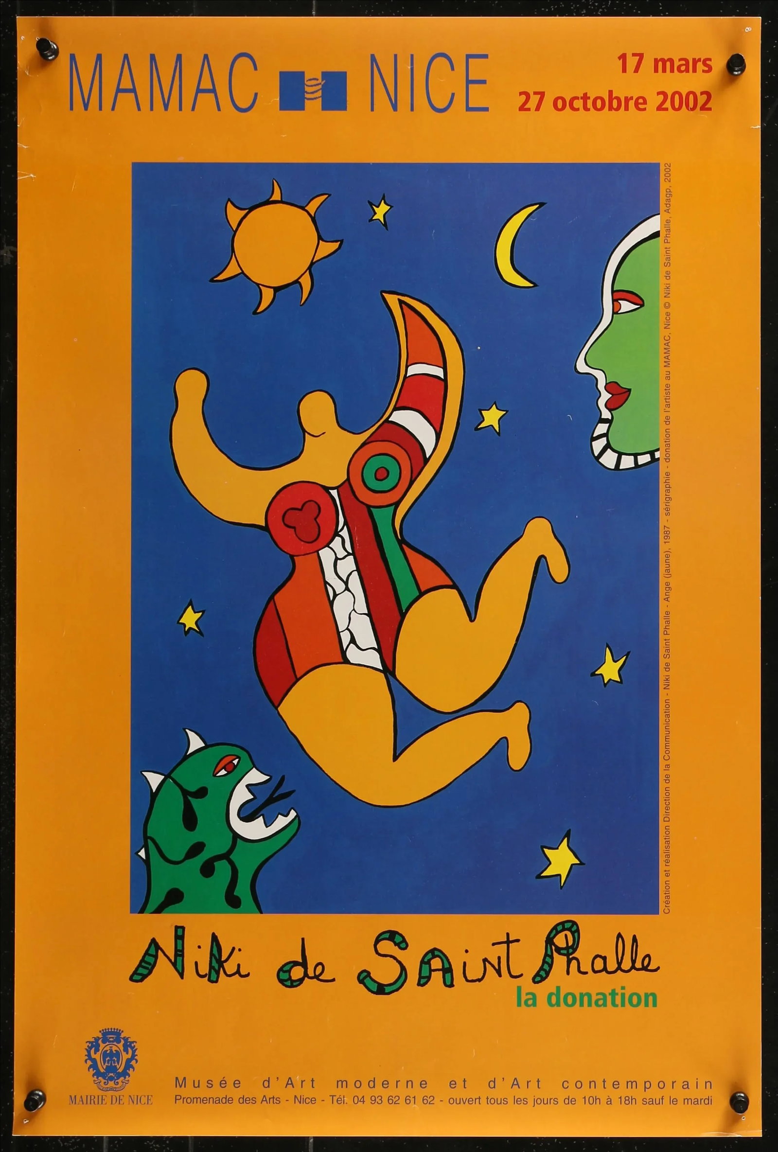 Early 21st Century Niki De Saint Phalle La Donation French Museum Exhibition Poster - 3