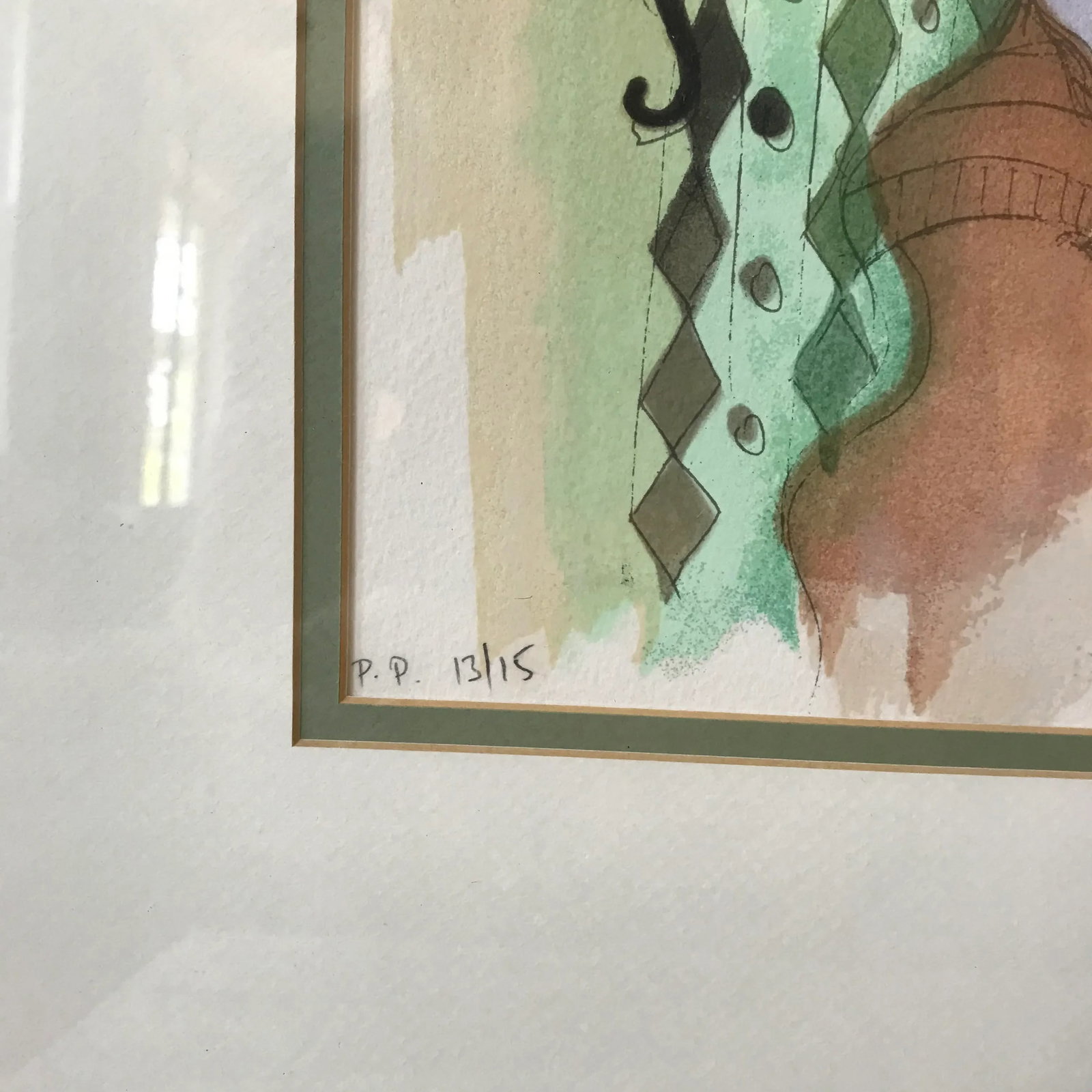 Itzchak Tarkay Lithograph, Printer's Proof - 2