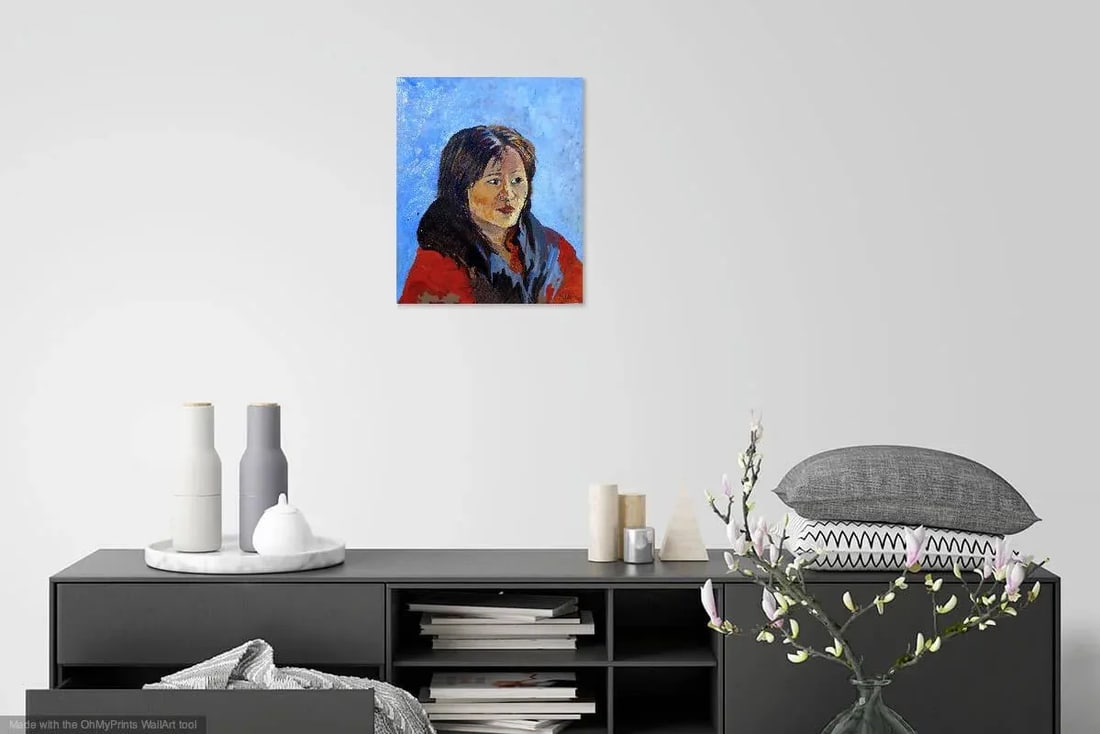 Contemporary Portrait Oil Painting - 2