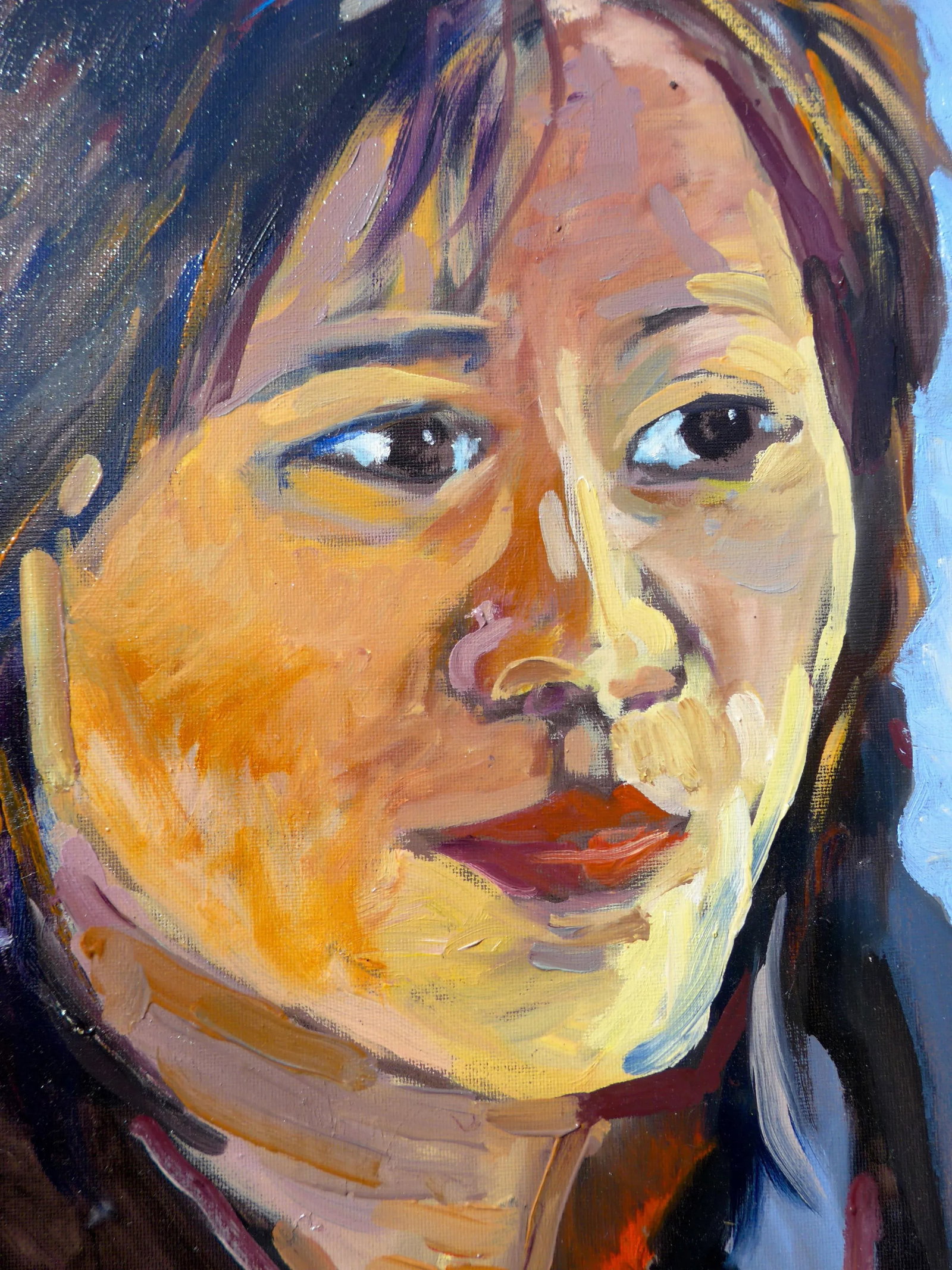 Contemporary Portrait Oil Painting - 3