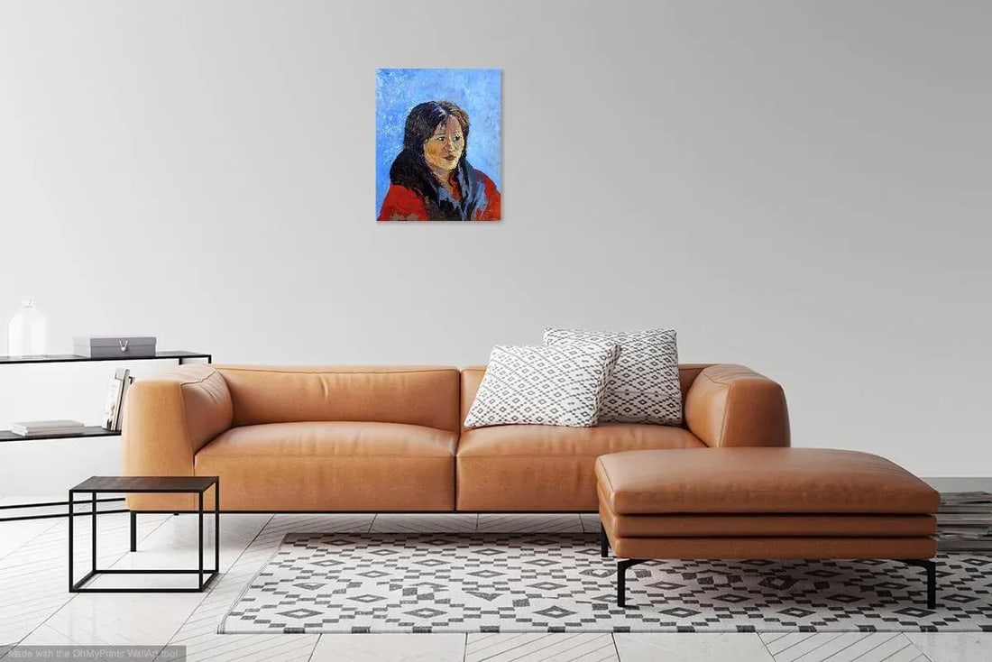 Contemporary Portrait Oil Painting - 4