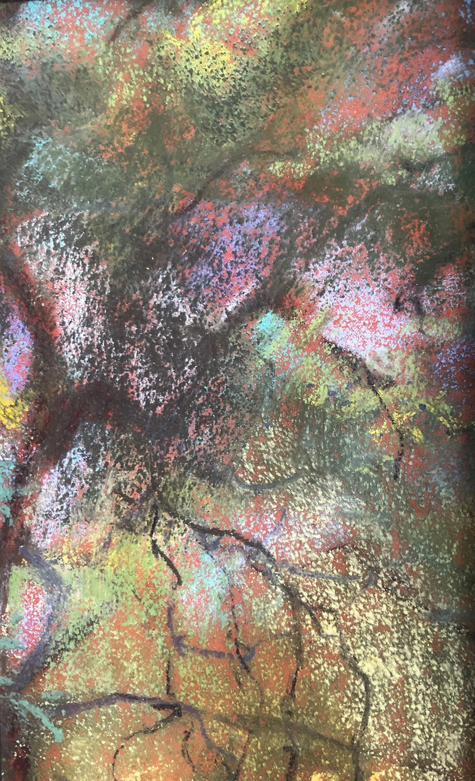Contemporary Landscape Pastel Drawing - Enid Wood - 7