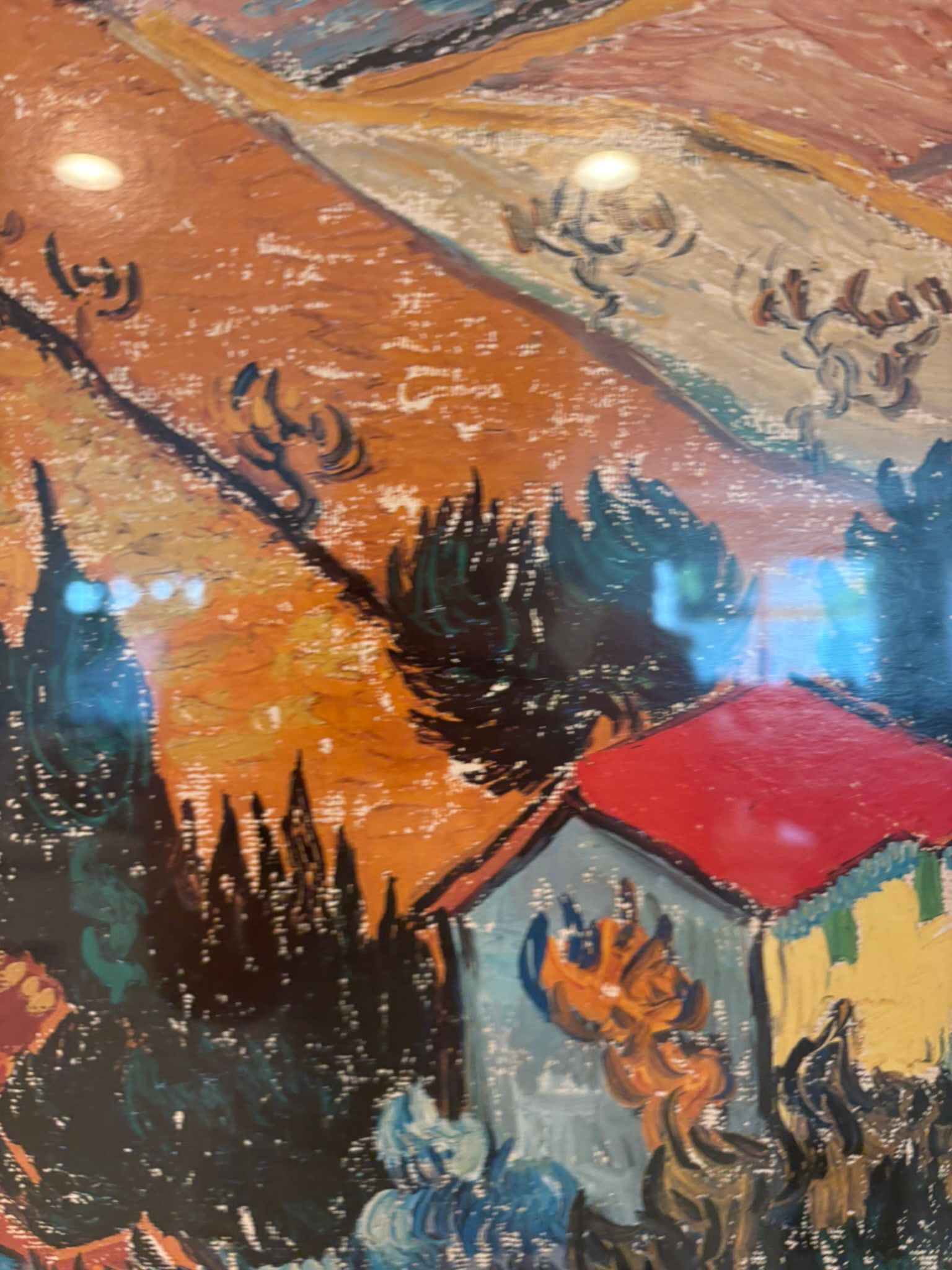Vintage State Hermitage Museum Van Gogh Hidden Treasures Revealed Framed Exhibition Poster - 11