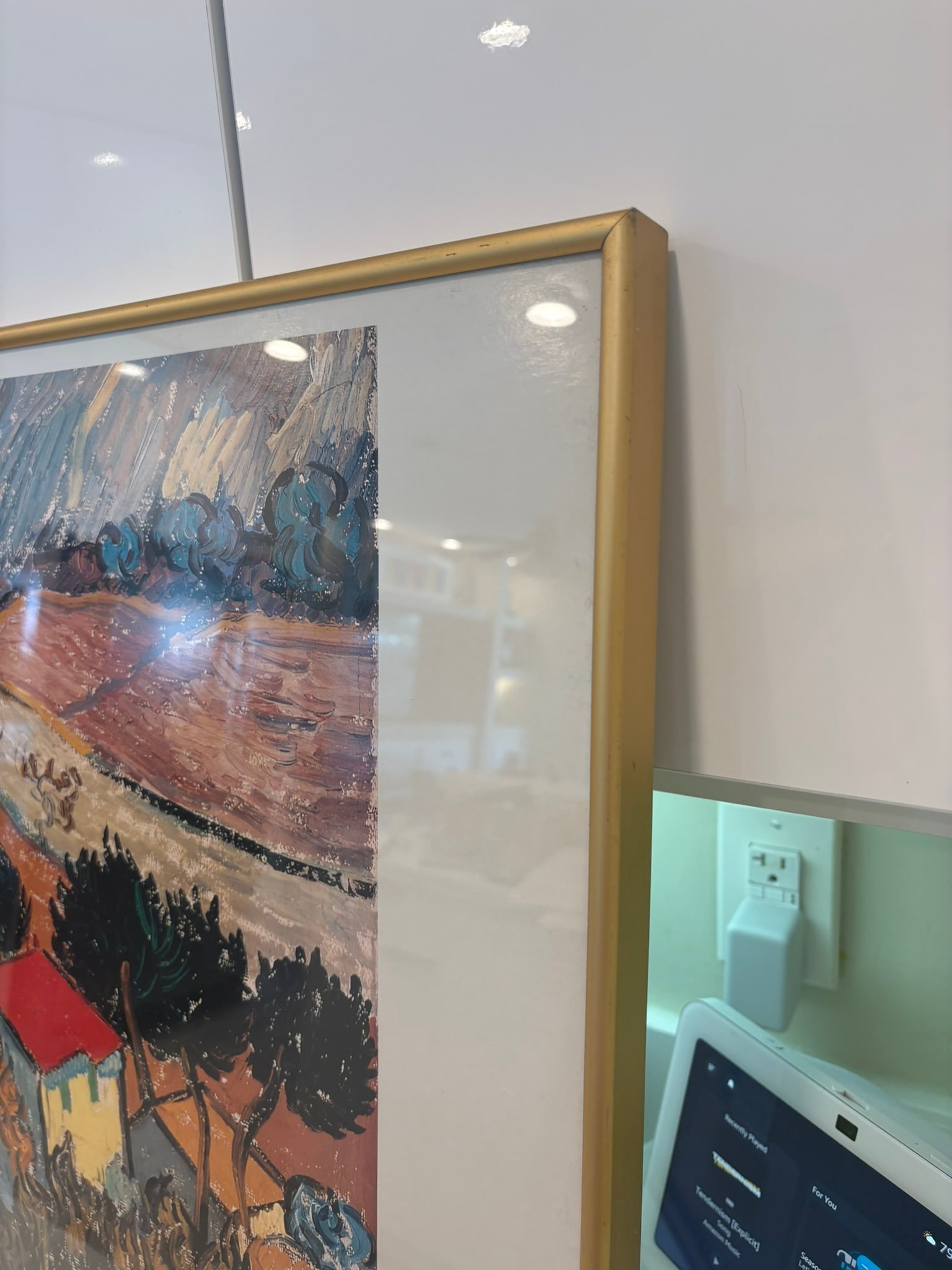 Vintage State Hermitage Museum Van Gogh Hidden Treasures Revealed Framed Exhibition Poster - 14