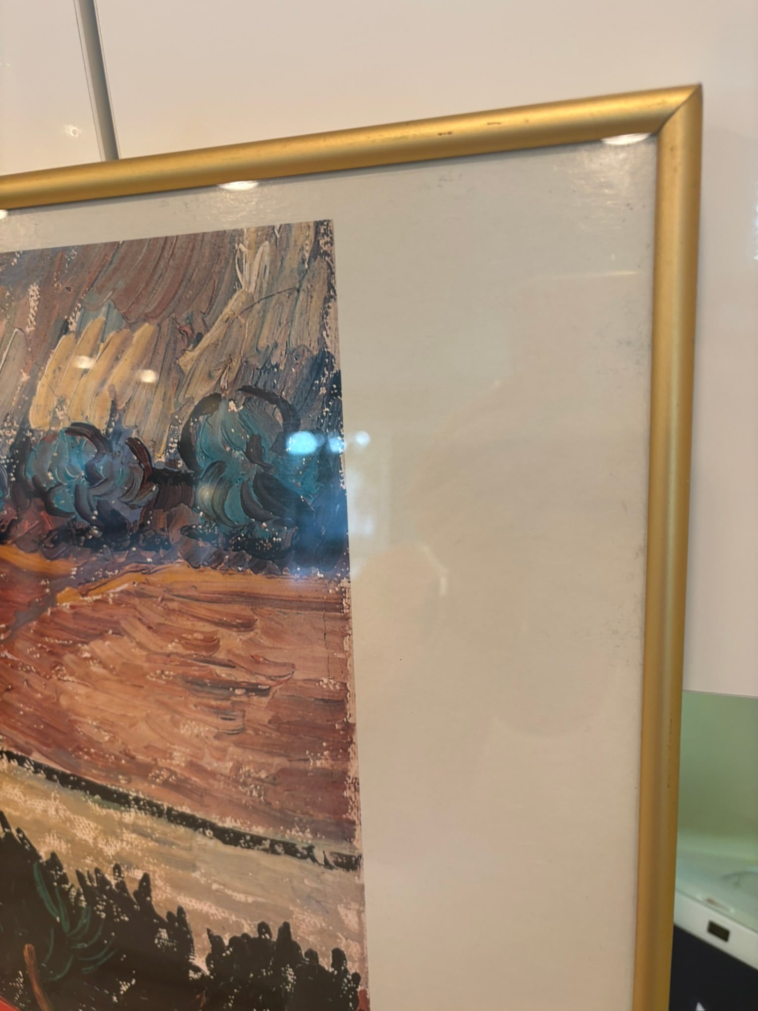 Vintage State Hermitage Museum Van Gogh Hidden Treasures Revealed Framed Exhibition Poster - 3