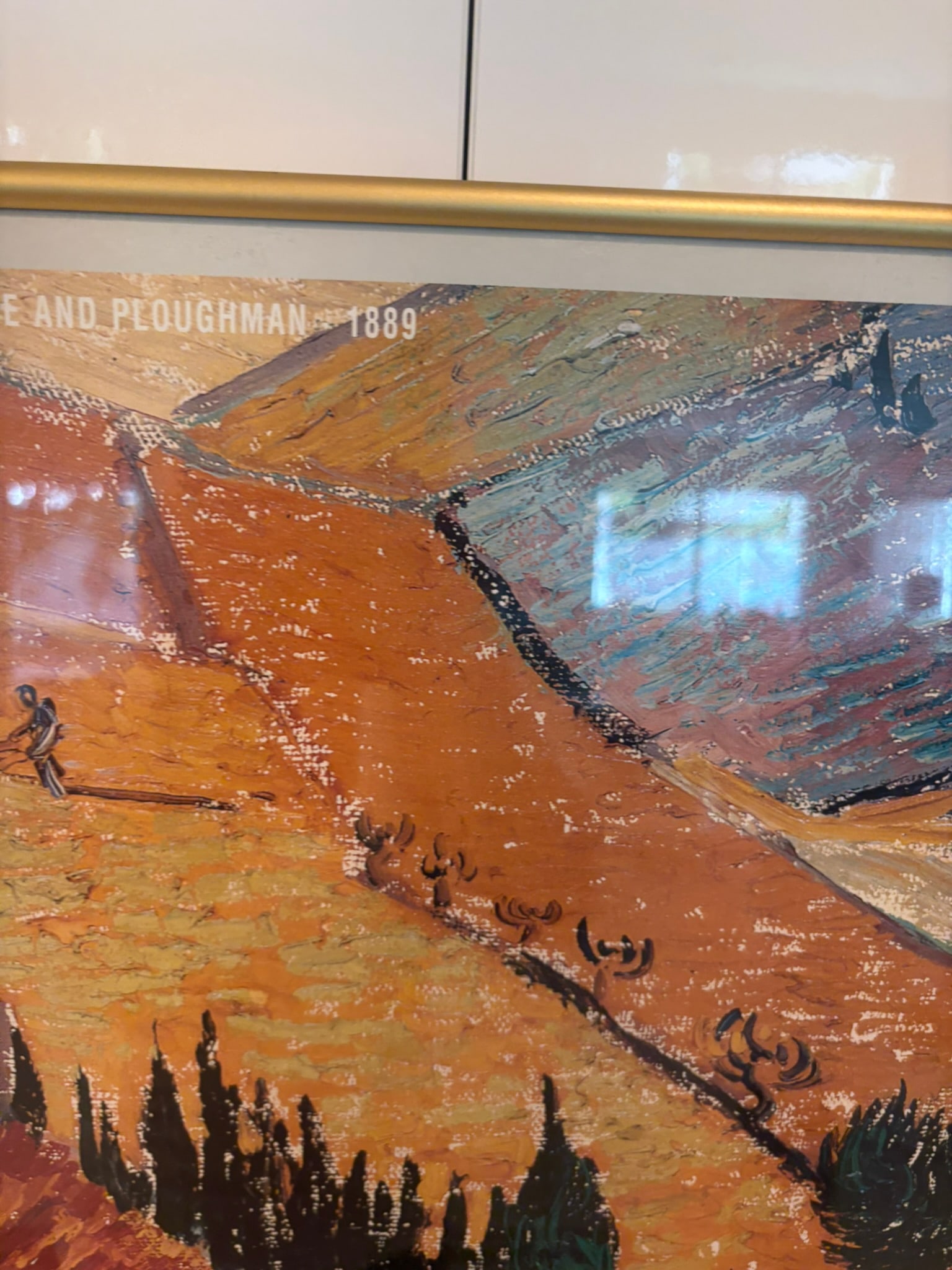 Vintage State Hermitage Museum Van Gogh Hidden Treasures Revealed Framed Exhibition Poster - 6