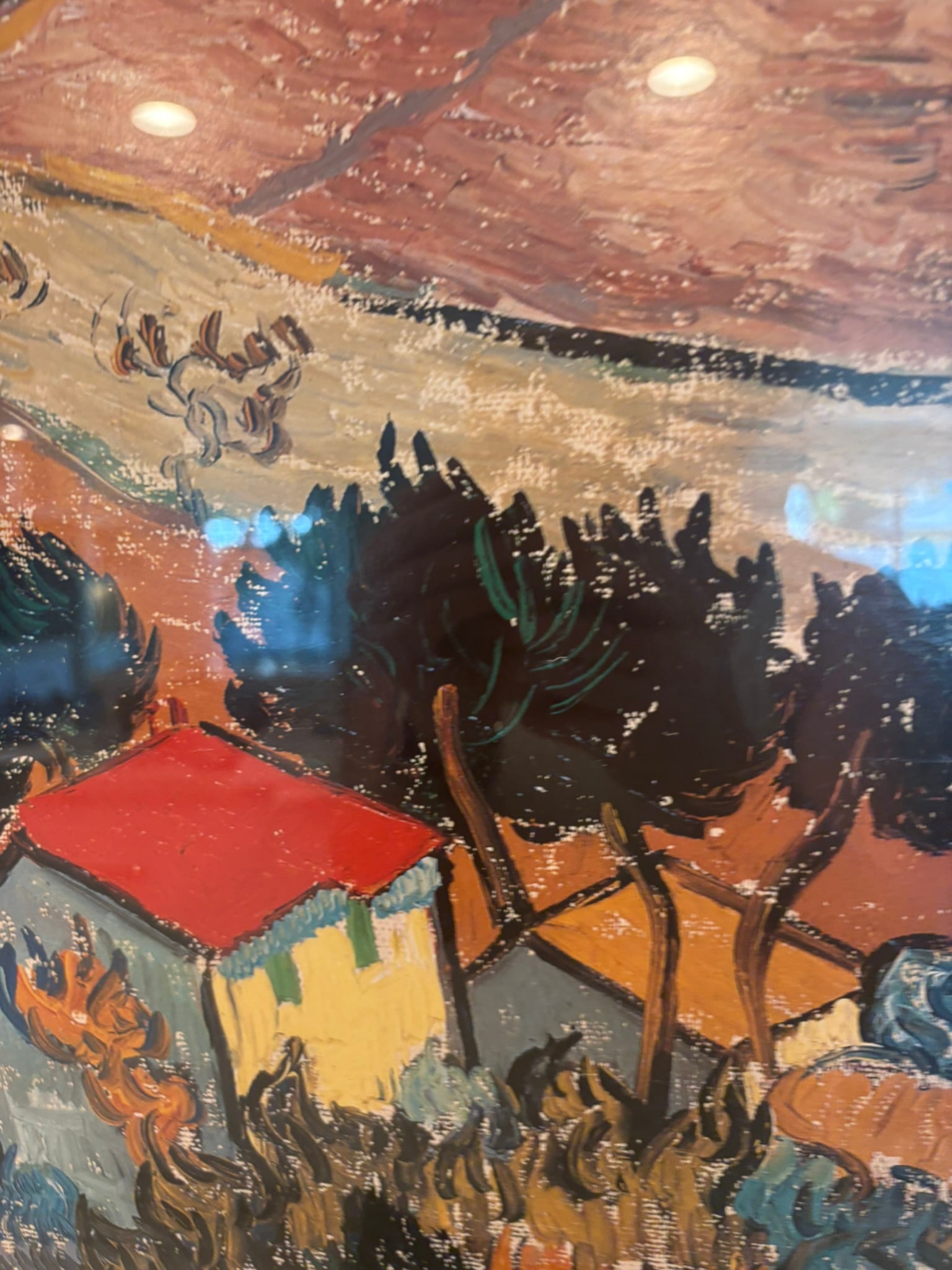 Vintage State Hermitage Museum Van Gogh Hidden Treasures Revealed Framed Exhibition Poster - 9