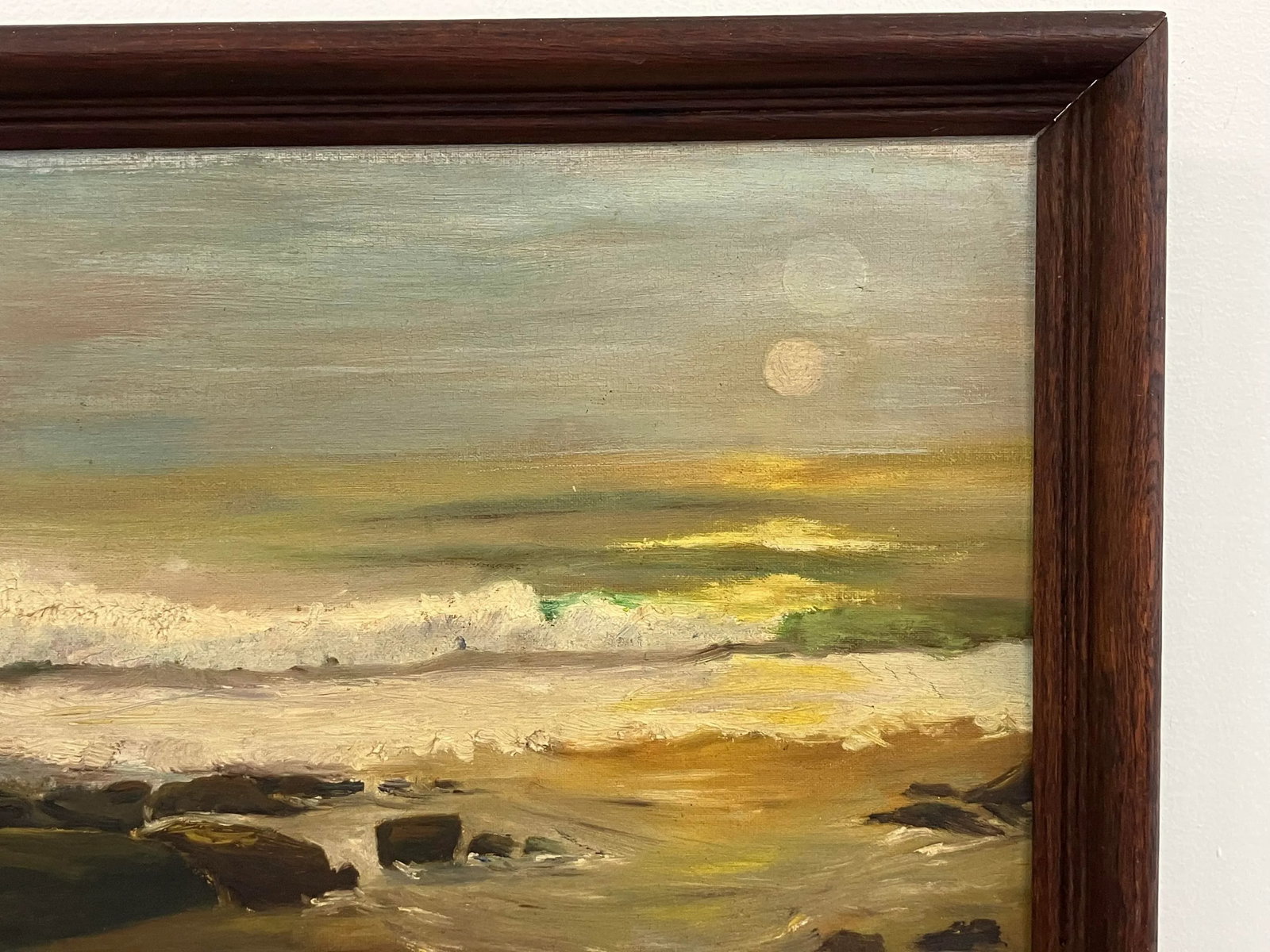 Martha Smith (Signed) - Mid-20th Century Oil on Board, Framed, Coastal - 5