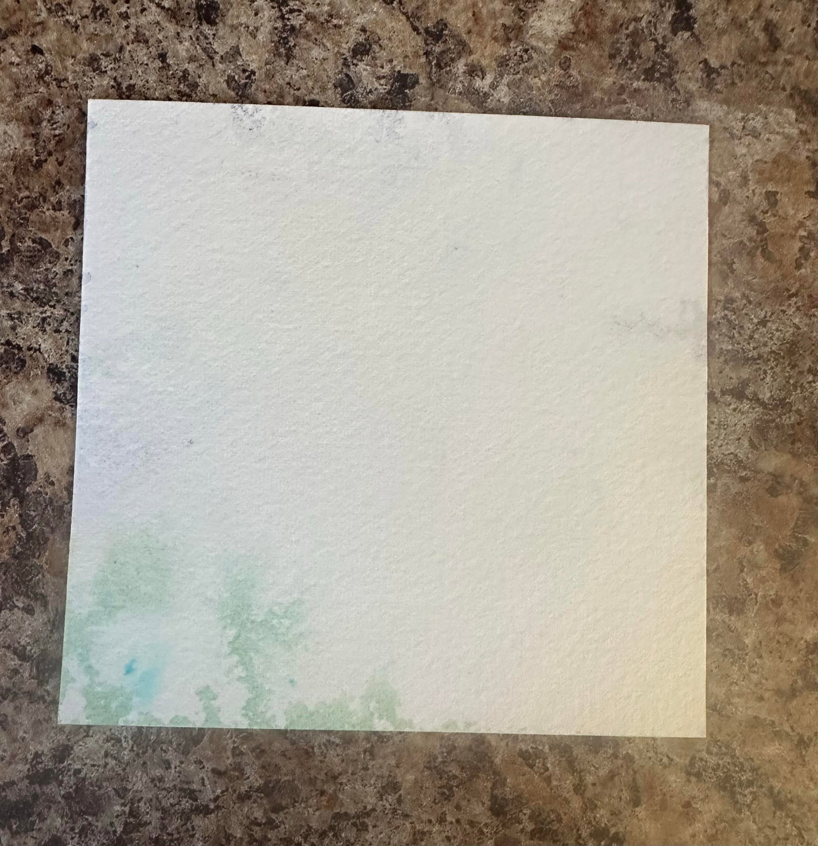"Country Cottage at Dawn" Signed Original Miniature Landscape Watercolor - 3