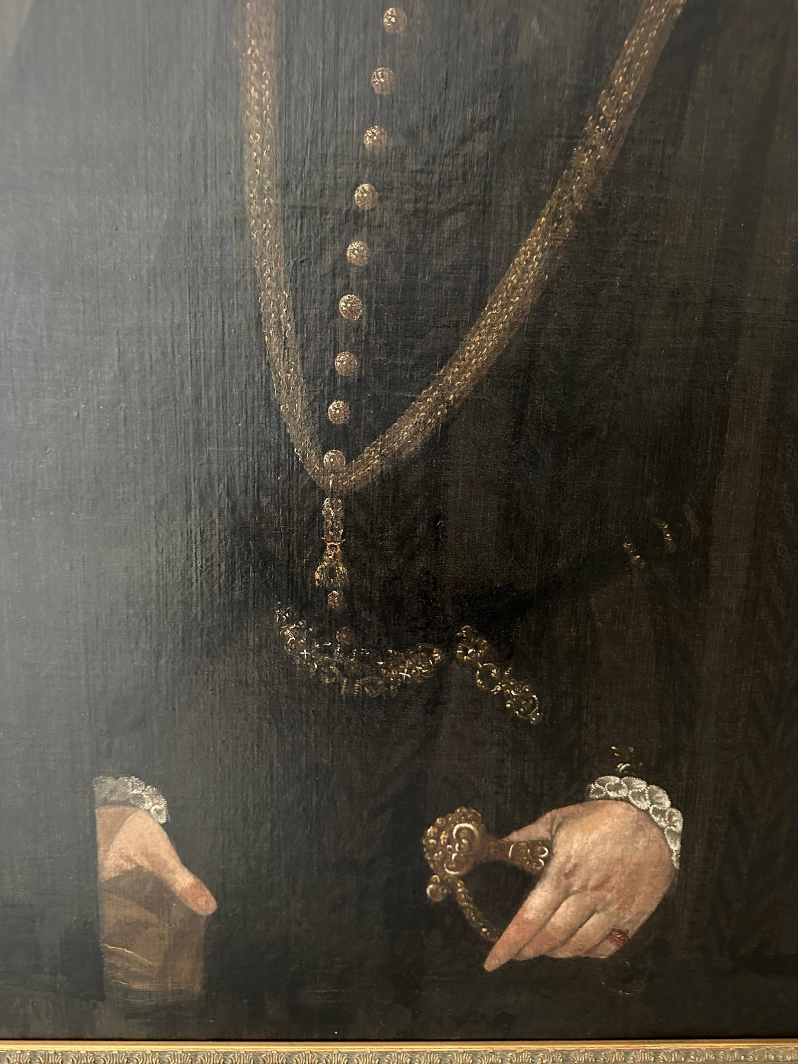 Large-Scale Late 19th-Early 20th Century European Historicist Portrait Painting - 10