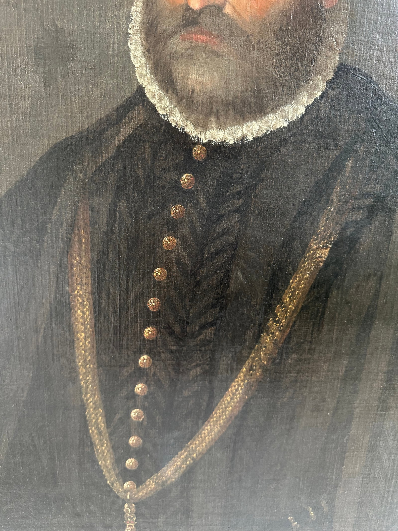 Large-Scale Late 19th-Early 20th Century European Historicist Portrait Painting - 4
