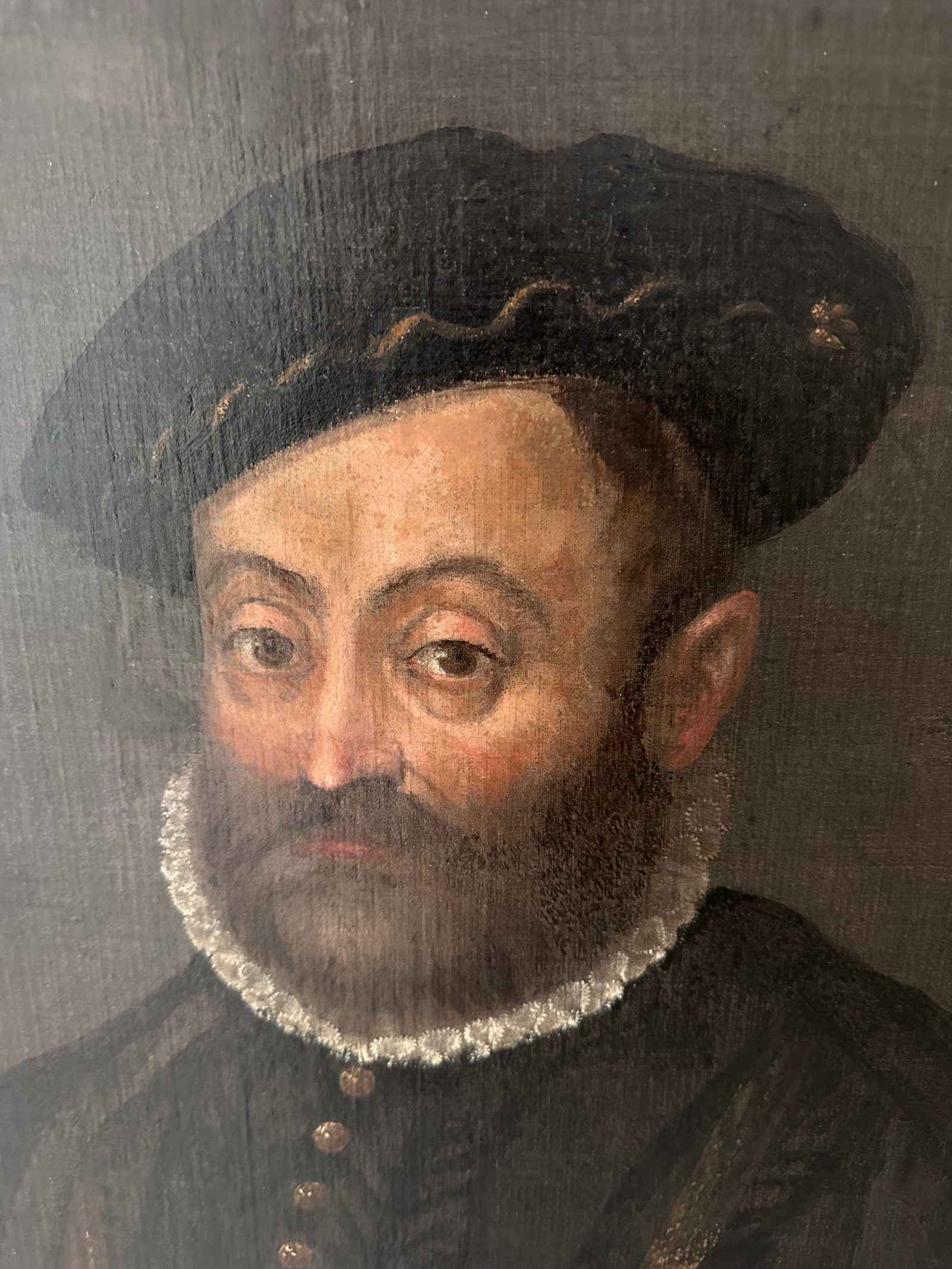 Large-Scale Late 19th-Early 20th Century European Historicist Portrait Painting - 9