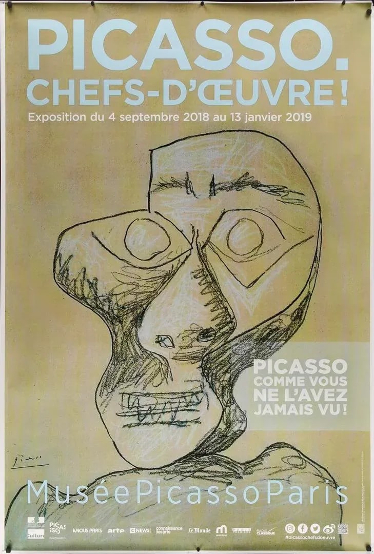 Picasso Chefs D'oeuvre Musee Picasso Exhibition Poster - 2
