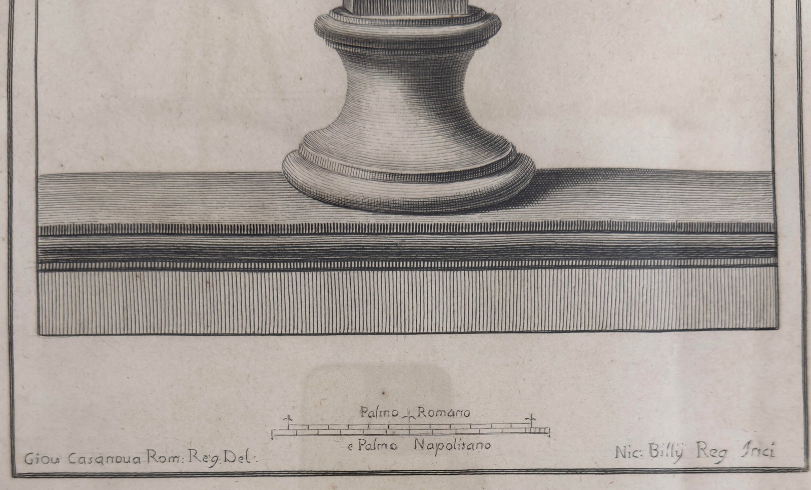 Pair of 18th Century Italian Bust Engravings (Antique Etchings) - Neoclassical Grand Tour Copperplat - 4